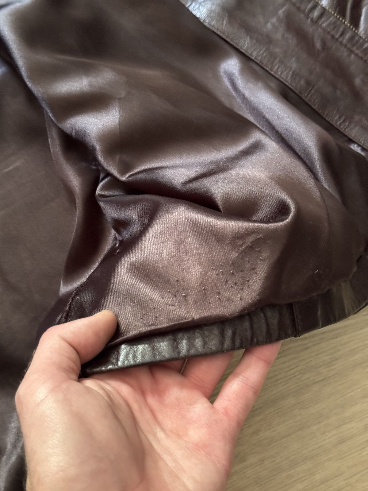 Genuine Leather Vintage Genuine Leather Argentina Brown Moto Racing Jacket Size US L / EU 52-54 / 3 - 7 Thumbnail
