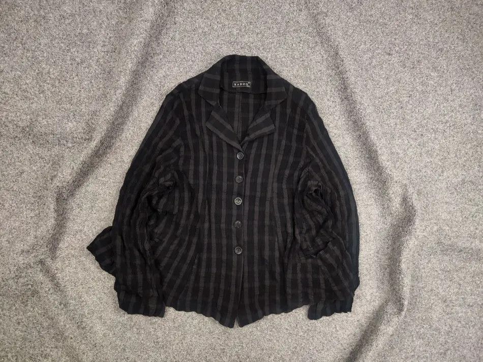 Other Xadoo Berlin Designer Avant Garde Light Textured Jacket Size L / US 10 / IT 46 - 1 Thumbnail