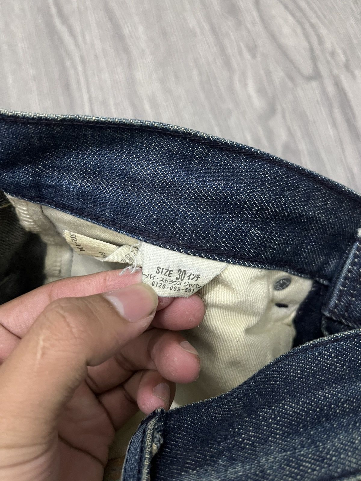 Fragment Design × Levi's 🇯🇵Levi’s x Fragmen desain selvedge Jeans Size US 30 / EU 46 - 8 Thumbnail