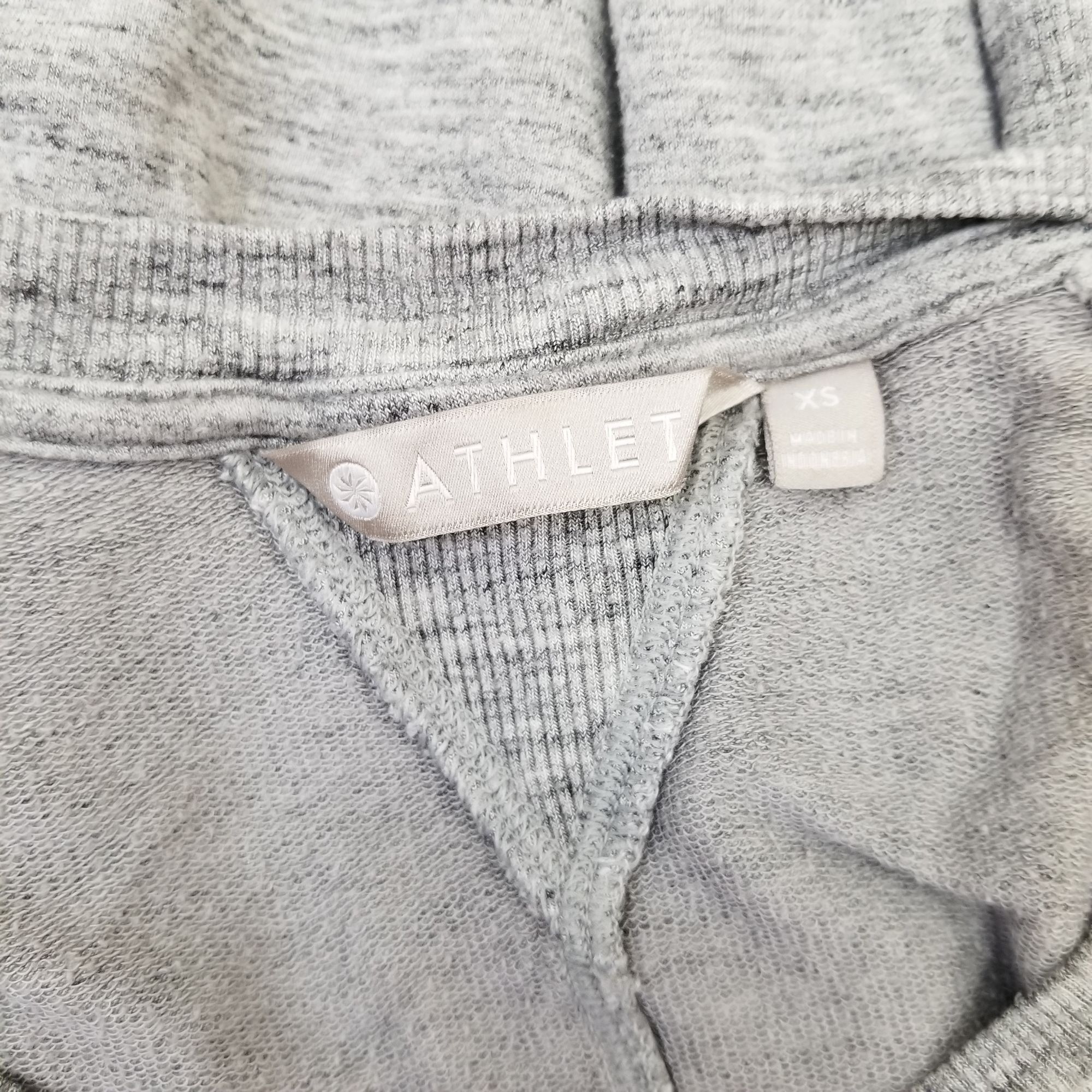 Athleta Athleta XS Gray Stretch Sweatshirt Dress Athleisure Athletic Size XS / US 0-2 / IT 36-38 - 4 Thumbnail