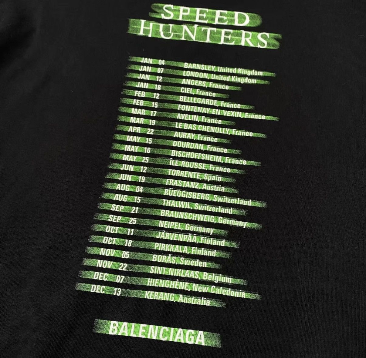 Balenciaga Balenciaga Black Green Band Portrait Hoodie Size US S / EU 44-46 / 1 - 6 Thumbnail