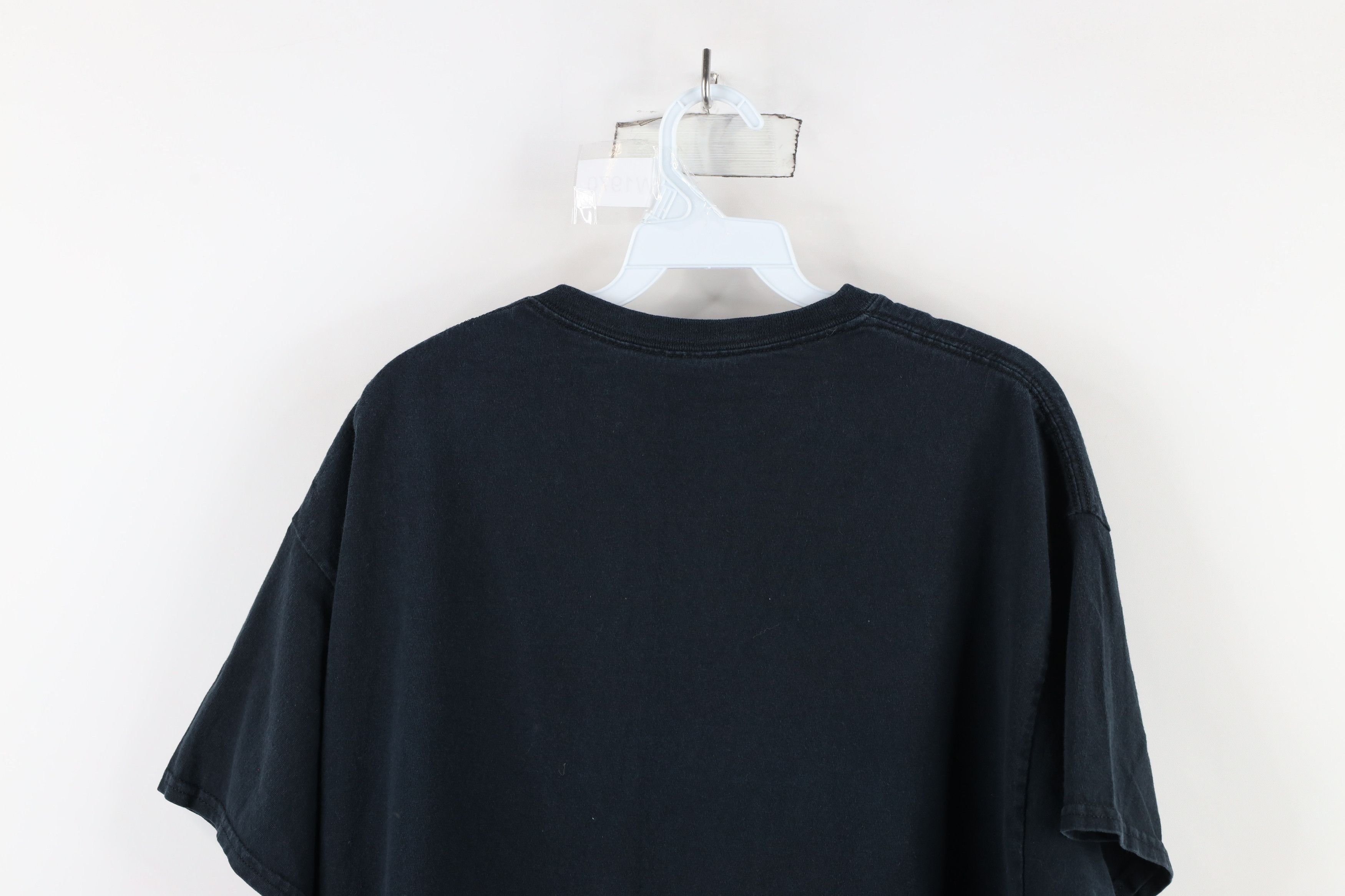 Vintage Vintage 90s Streetwear Short Sleeve T-Shirt Black Cotton Size US XL / EU 56 / 4 - 9 Thumbnail