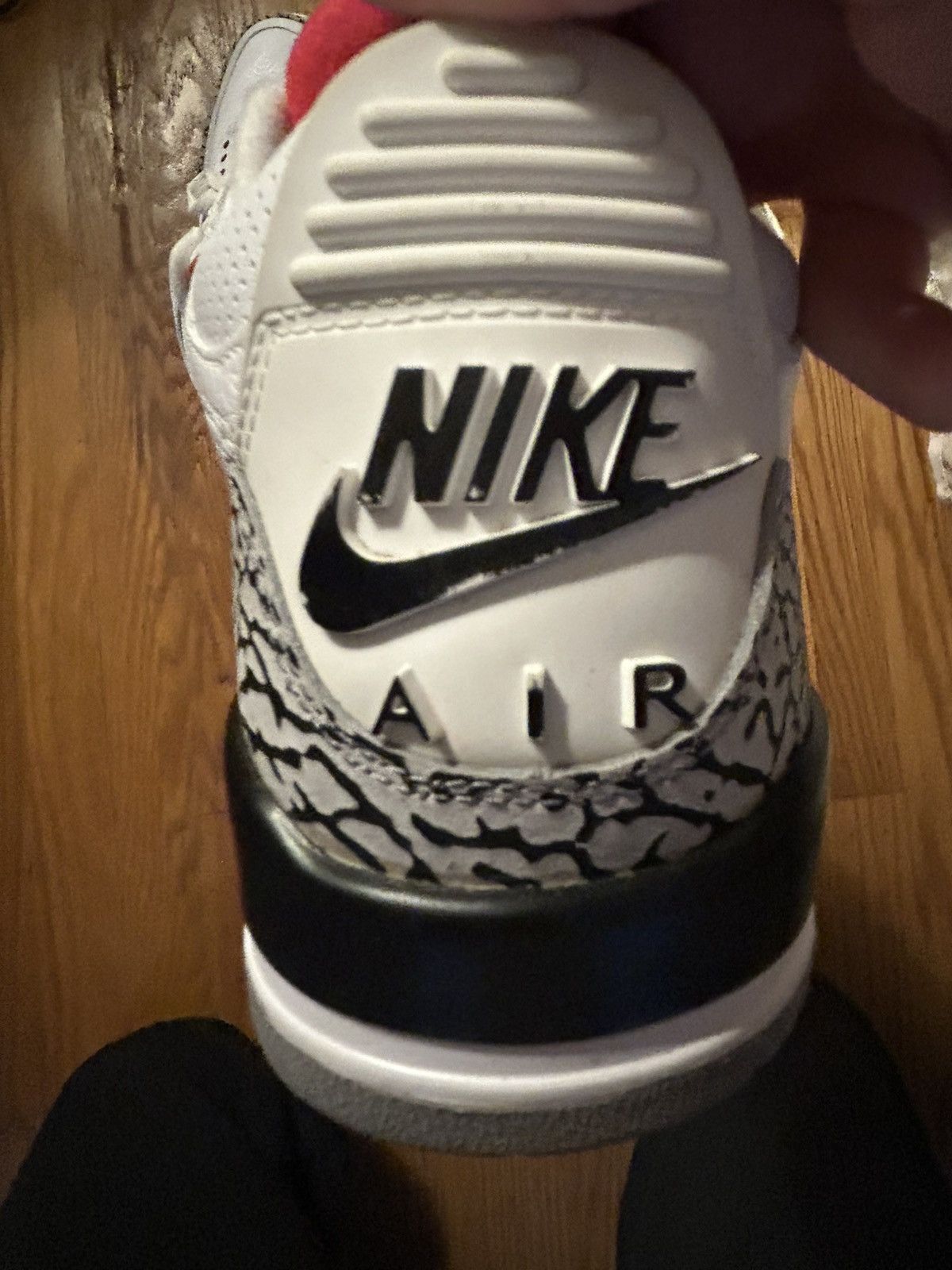 Air Jordan 3 Retro White Cement 88' Dunk Contest Size 11, image size:1200x1600