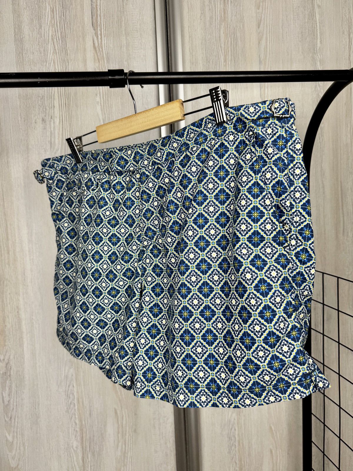 Suitsupply SuitSupply Geometrical Print Swim shorts Size XL Swimwear Size US 36 / EU 52 - 4 Thumbnail
