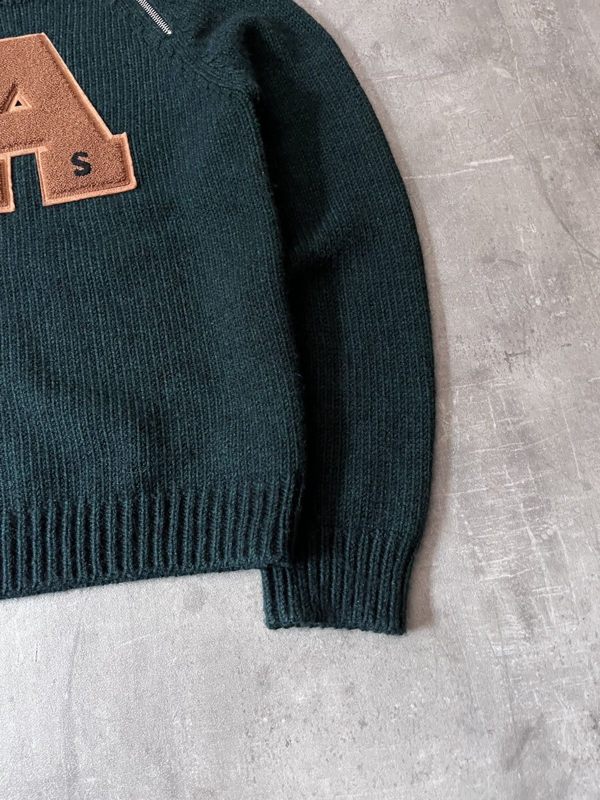 Raf Simons Raf Simons A/W 2020/21 letter A patch sweater green Size US S / EU 44-46 / 1 - 3 Thumbnail