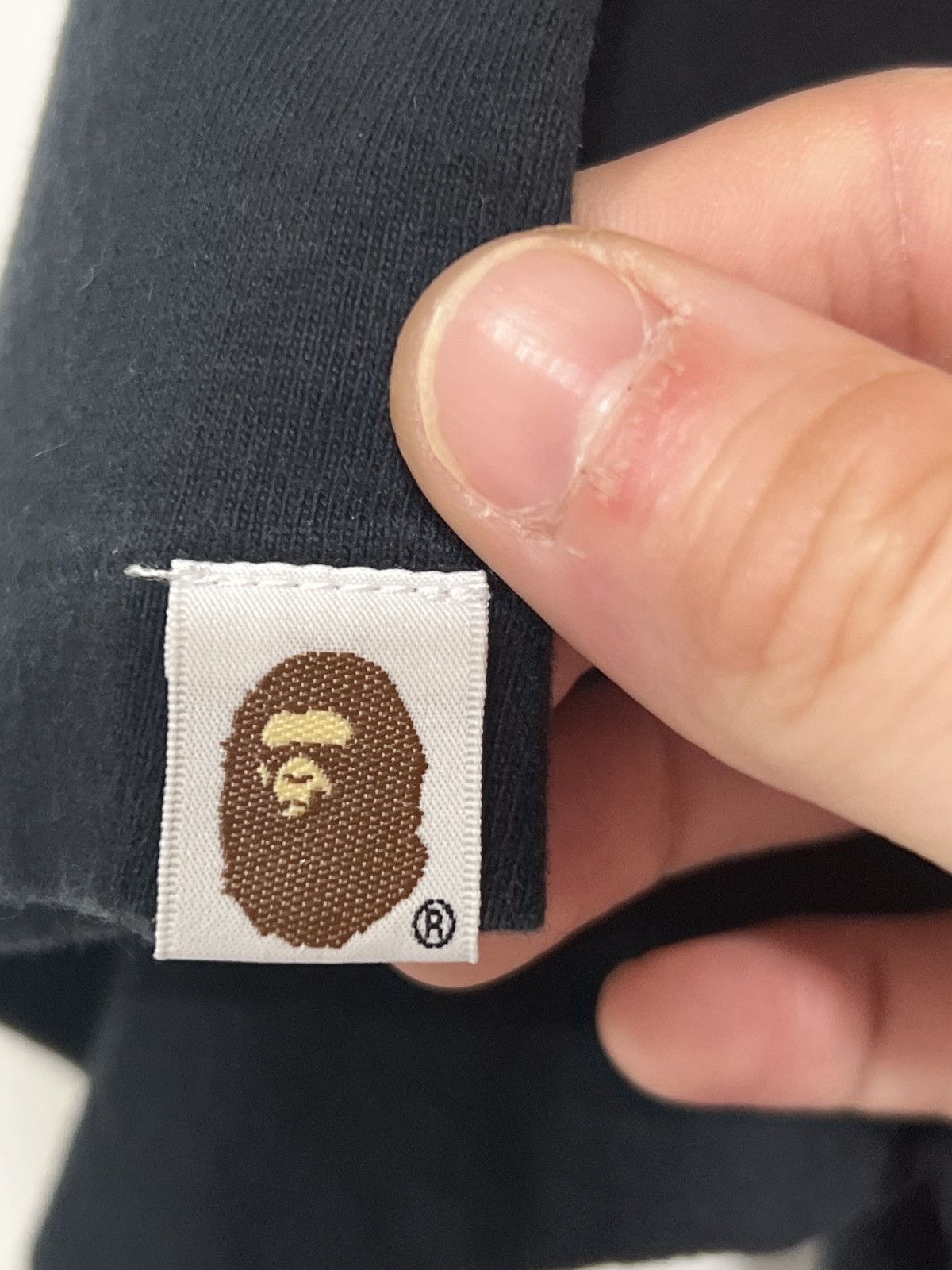 Bape Bape Snow Logo T shirt Size US L / EU 52-54 / 3 - 6 Thumbnail