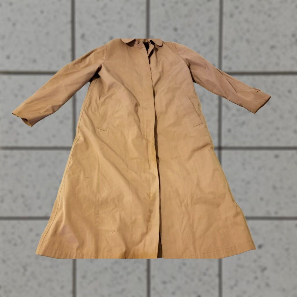 London Fog Womens London Fog Trench Coat Beige 8 Khaki Coat Womens London Fog Trench Coat 8 Beige Size M / US 6-8 / IT 42-44 - 1 Thumbnail