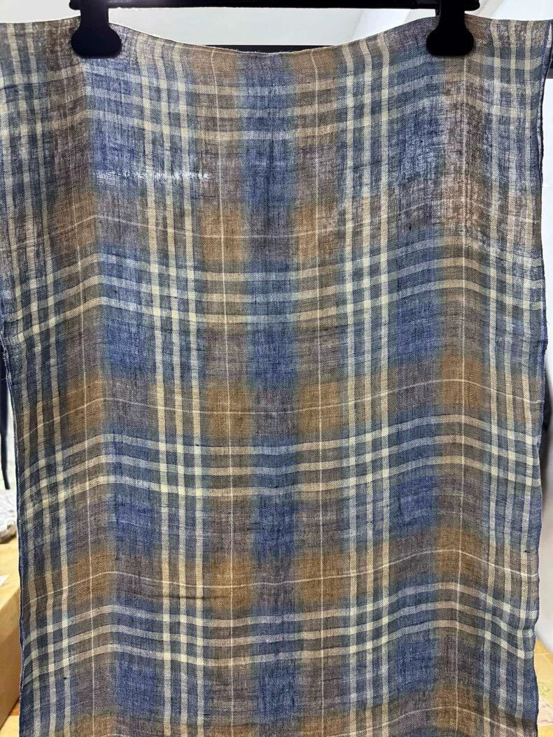 Loro Piana LORO PIANA Plaid linen scarf Size ONE SIZE - 2 Thumbnail