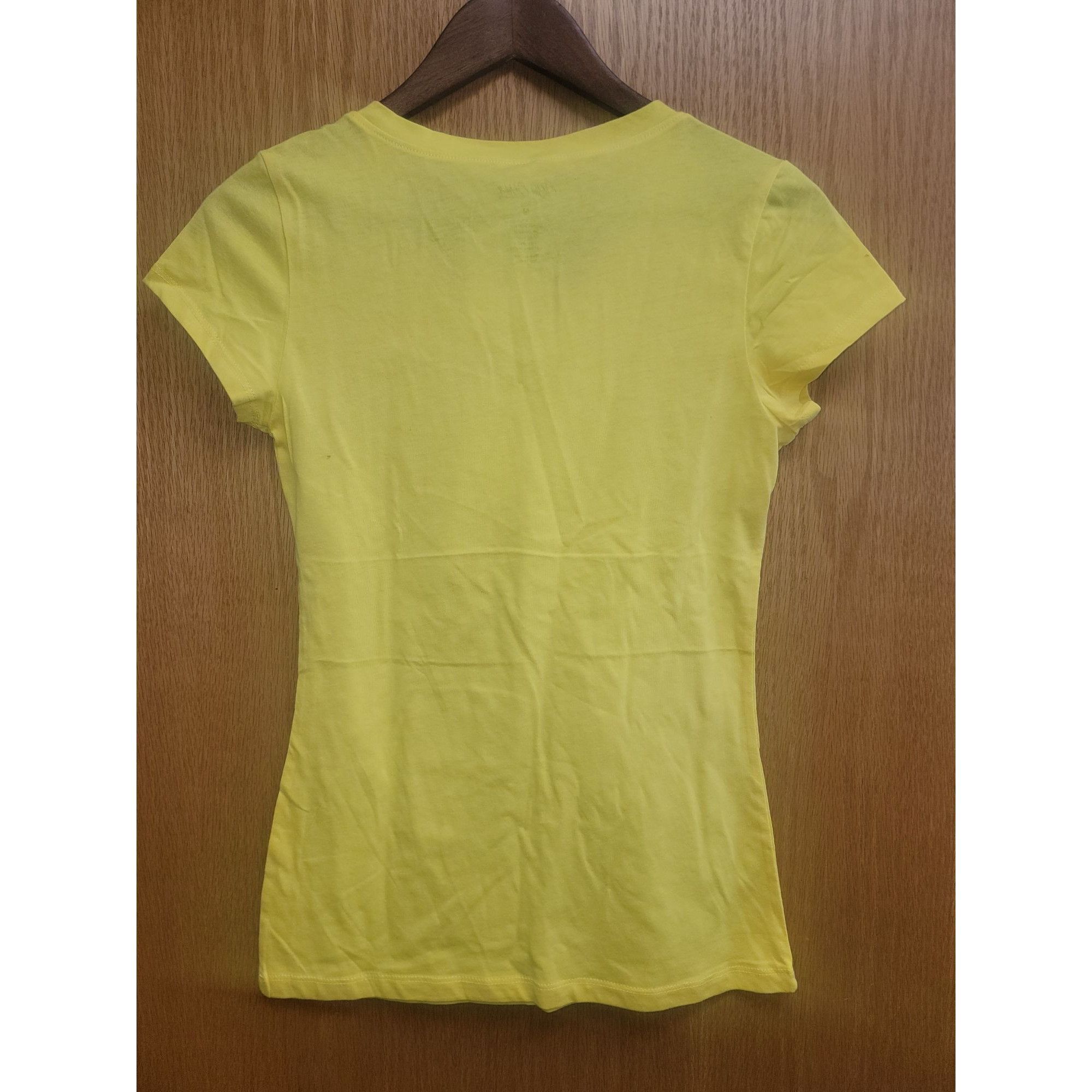 Other Yellow V-Neck Short Sleeve T-Shirt Womens Medium By Blue Vel Size M / US 6-8 / IT 42-44 - 3 Thumbnail