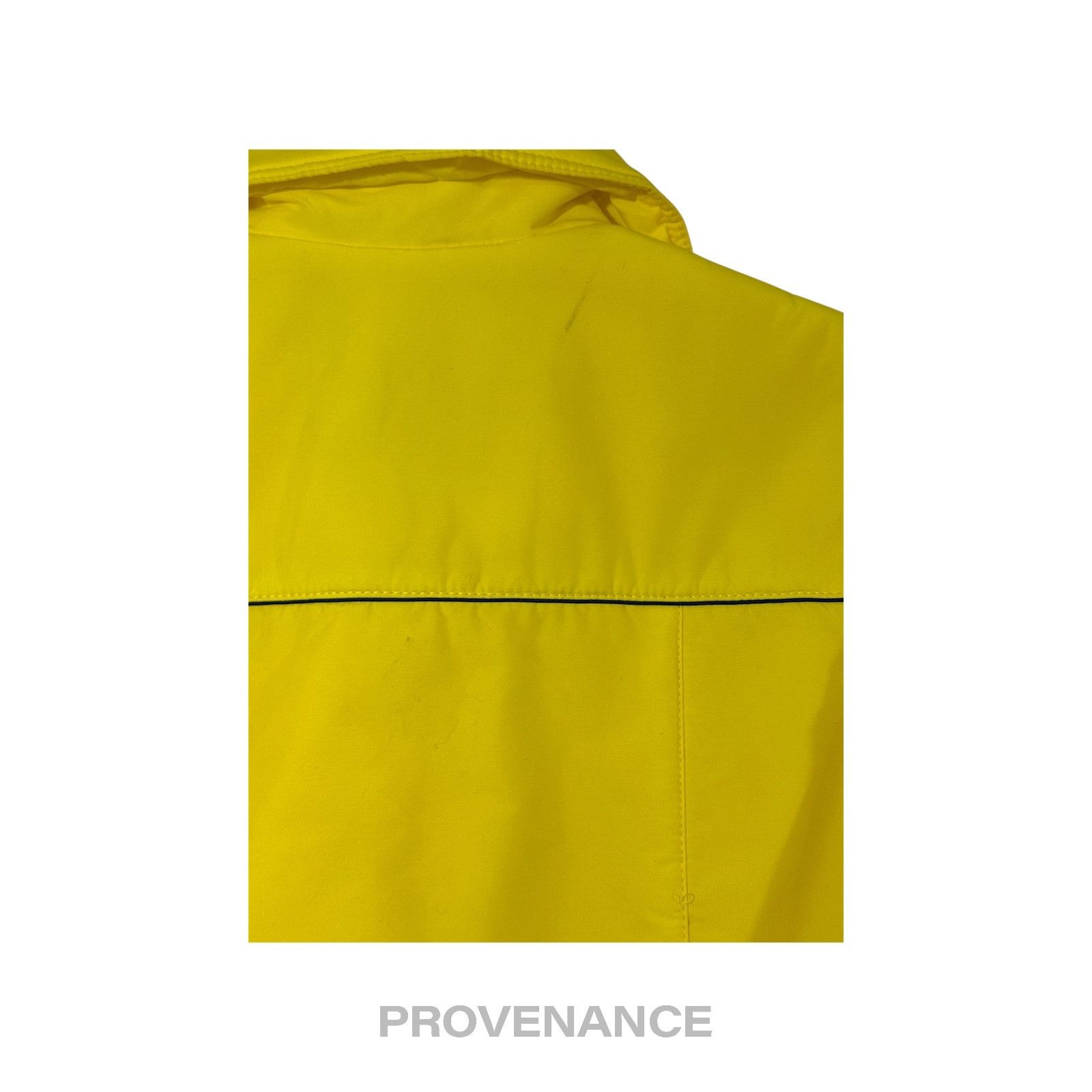 Moncler 🔴 Moncler Logo Light Ski Jacket Coat - Yellow L Hood Size US L / EU 52-54 / 3 - 12 Thumbnail