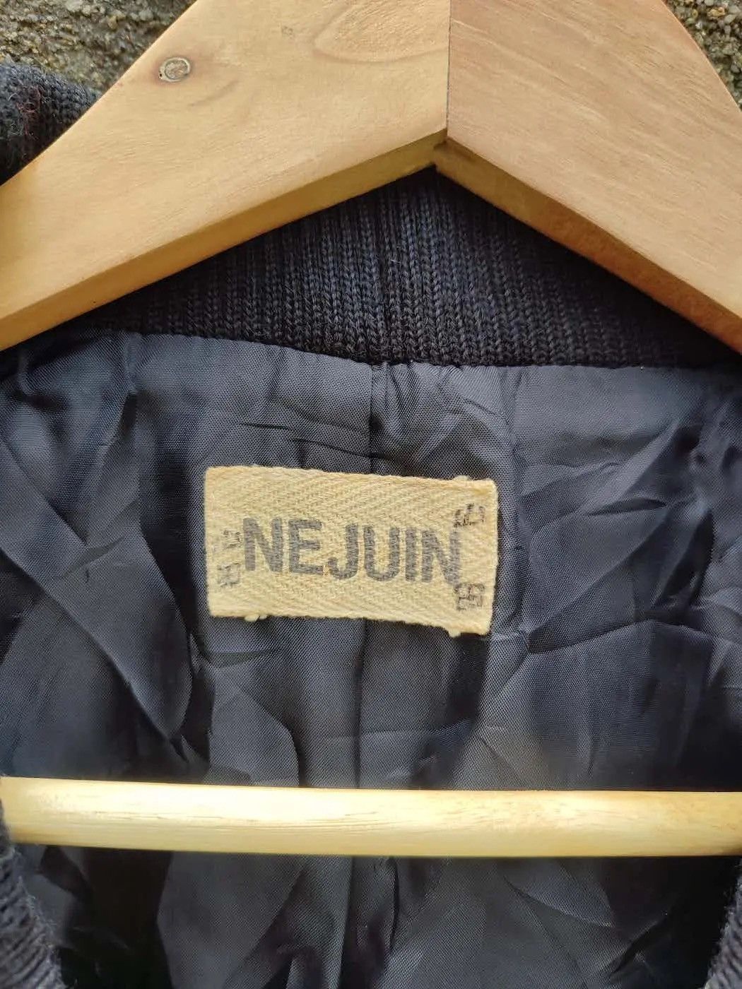 Japanese Brand NEJUIN Wool Blend Cropped Double-Breasted Bomber Jacket Size US M / EU 48-50 / 2 - 5 Thumbnail