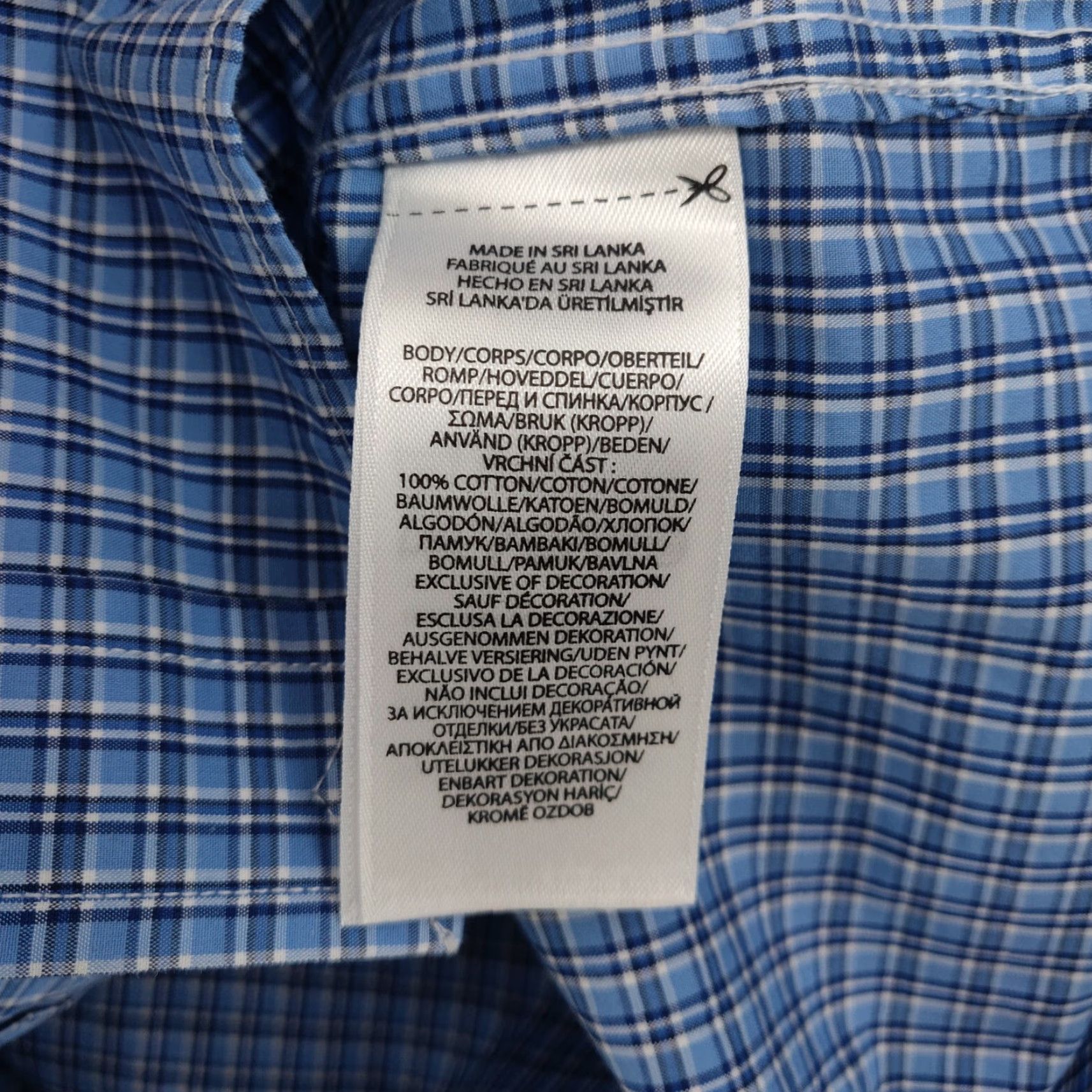 Polo Ralph Lauren Polo Ralph Lauren Shirt Mens 16.5 Plaid Classic Fit Easy Care Long Sleeve Button Size US XL / EU 56 / 4 - 7 Thumbnail