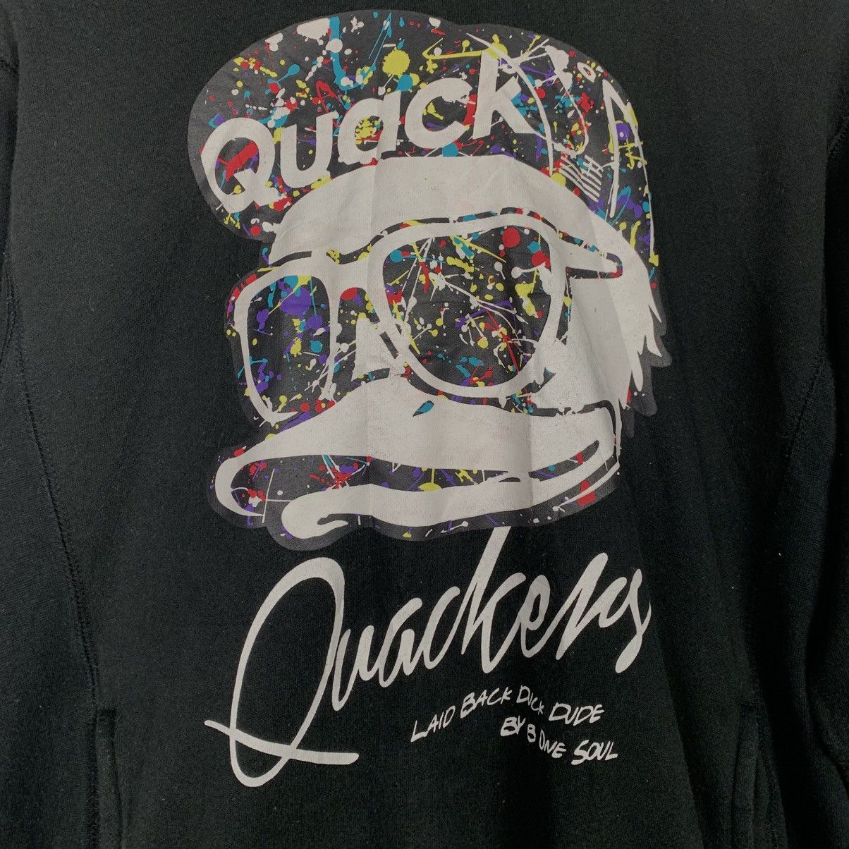 Japanese Brand B One Soul Duck Dude Quackers Pullover Hoodie Size US M / EU 48-50 / 2 - 13 Thumbnail