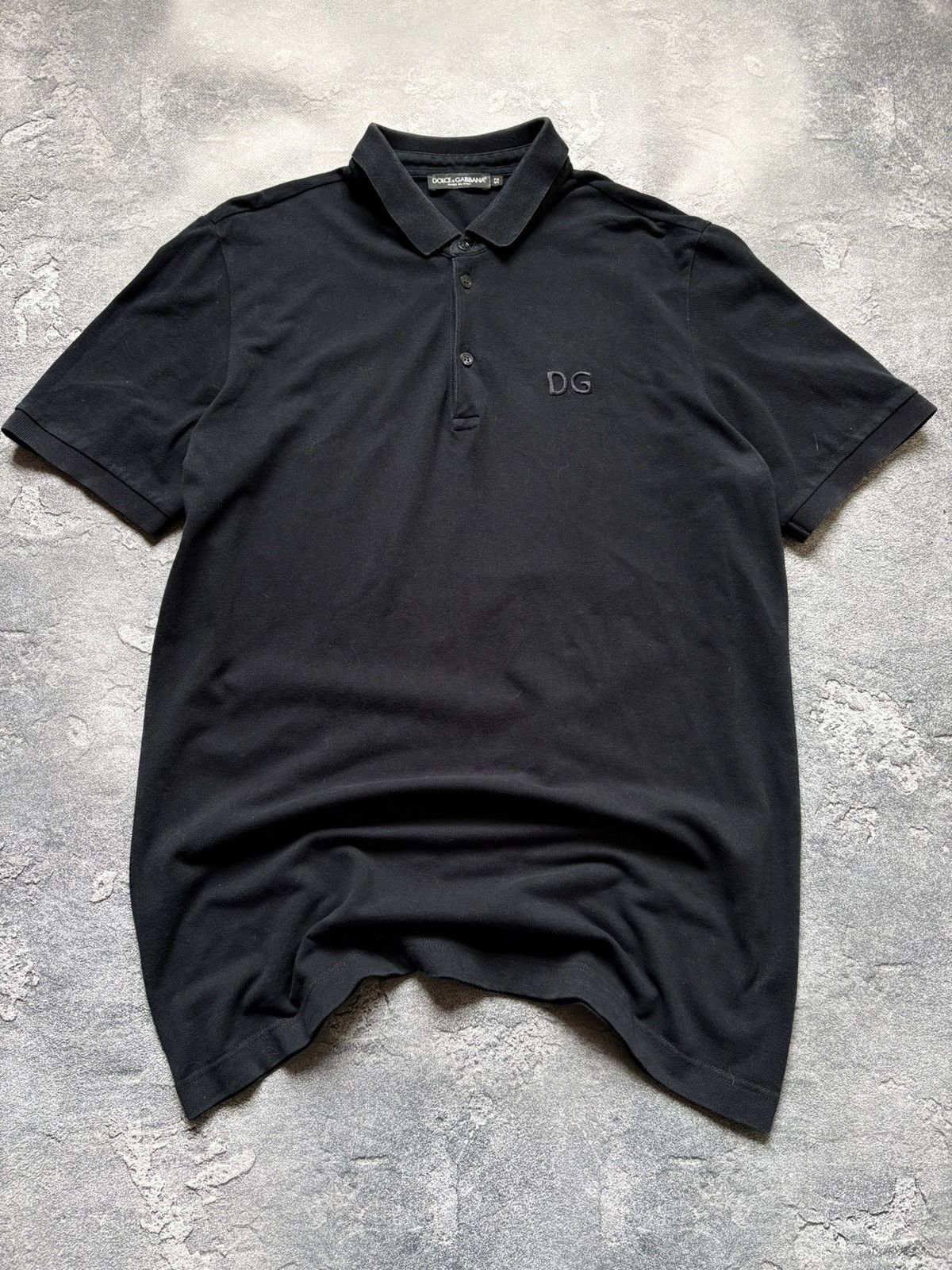 Dolce & Gabbana Vintage Dolce & Gabbana Luxury Old Money Mens Polo Size 52 Size US L / EU 52-54 / 3 - 2 Thumbnail