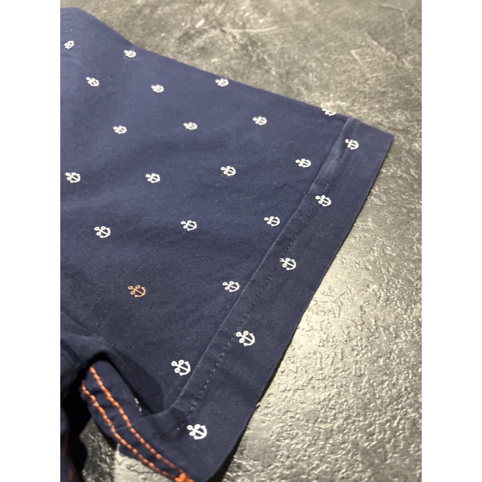 Denime VINTAGE? No — Denim & Flower Button-Up Shirt Denim & Flower City Classic Short Sleeve Mens XL Blue Button-Down Shirt Size US XL / EU 56 / 4 - 2 Thumbnail