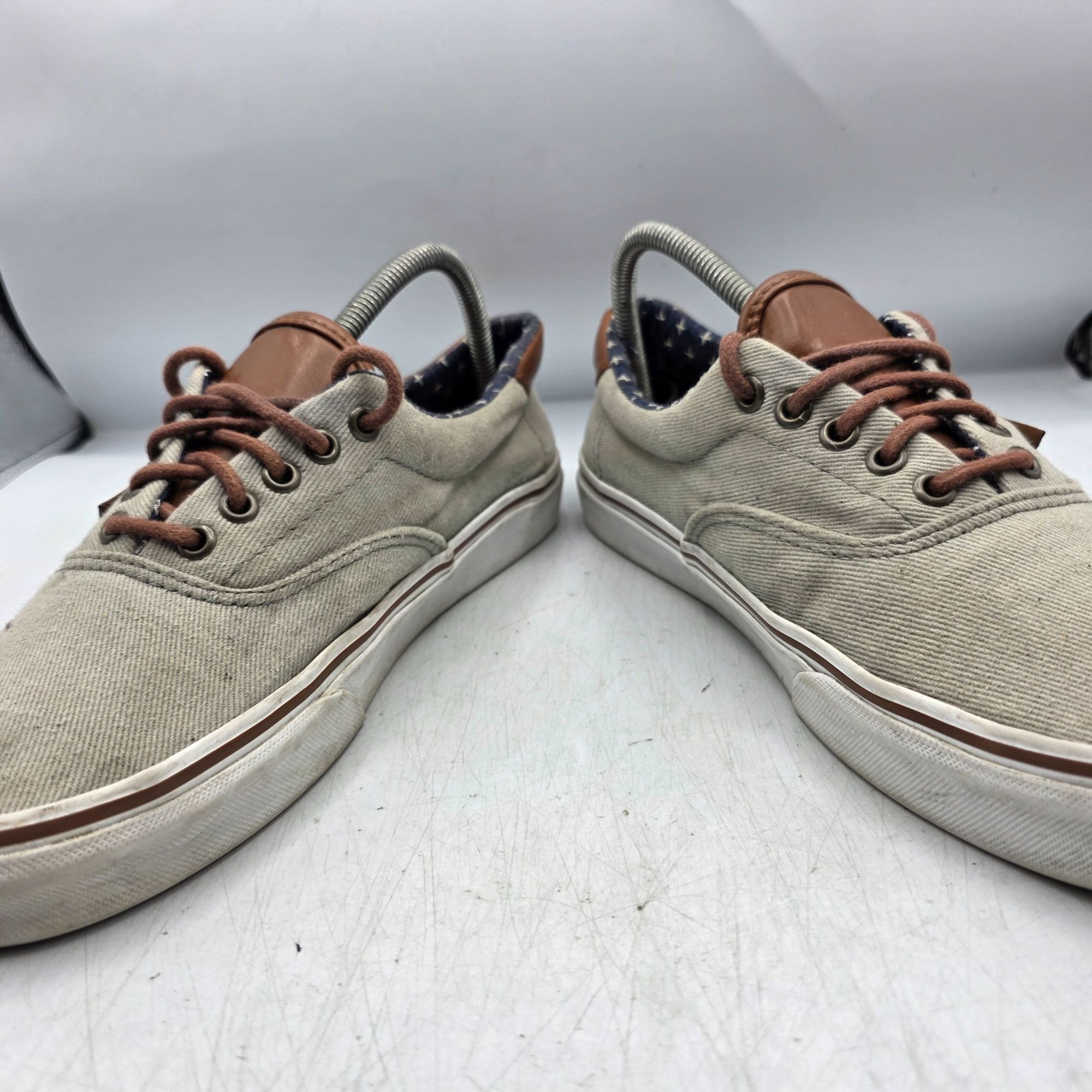 Vans Vans Old Skool Mens 10 Beige Sneaker Shoes Casual Walking Ou Size US 10 / EU 43 - 3 Thumbnail