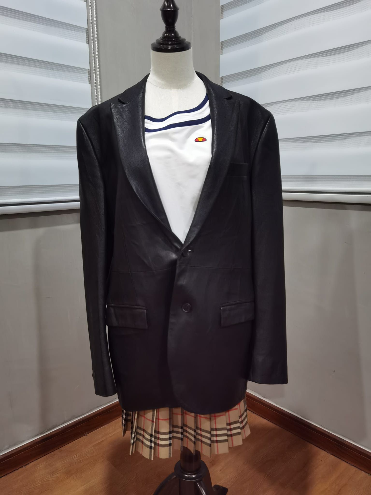 Lanvin LANVIN COLLECTION leather blazer S 2033 Size 38S - 3 Thumbnail