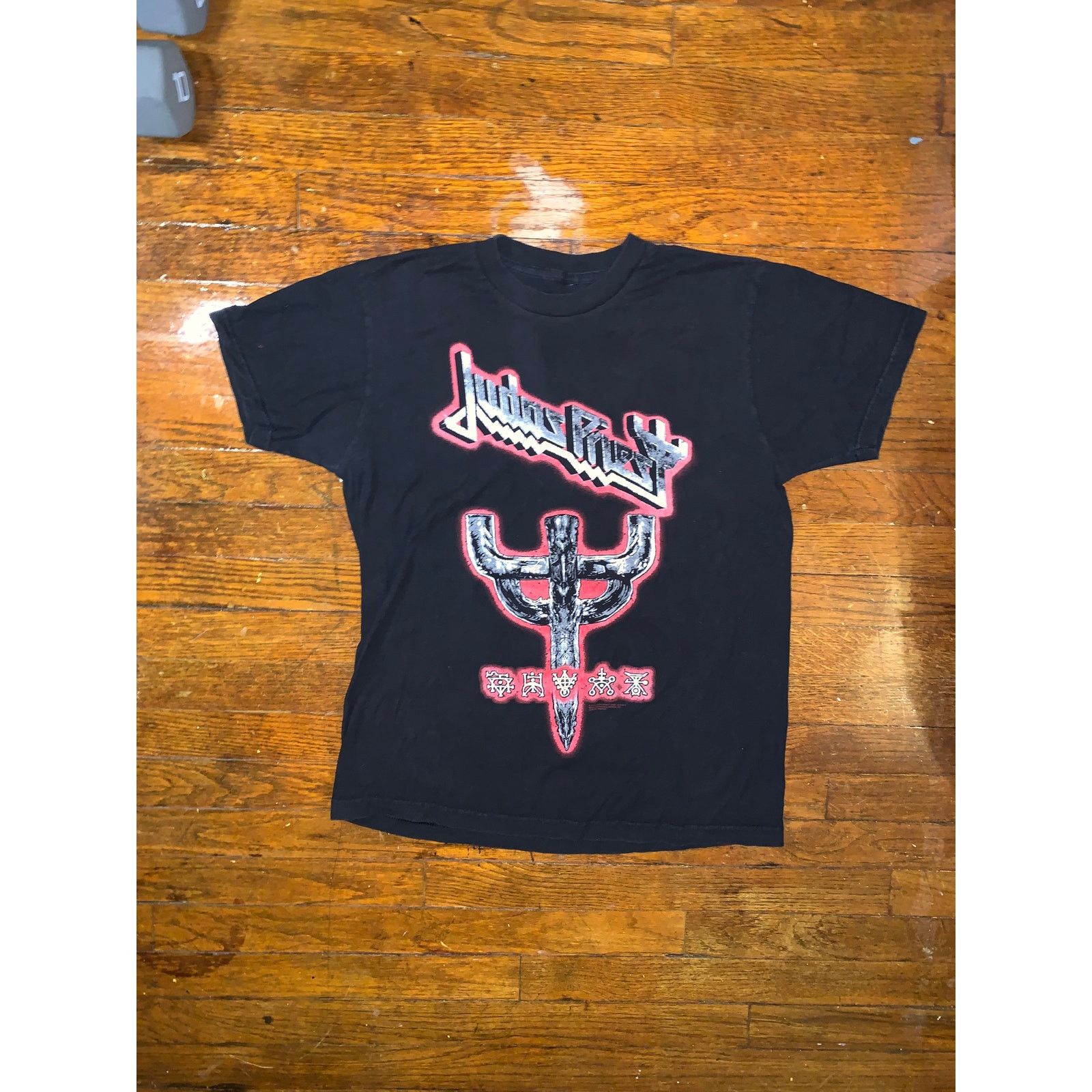 Band Tees Judas Priest Firepower Tour 2018 T Shirt Heavy Metal Tee M Size US M / EU 48-50 / 2 - 5 Thumbnail
