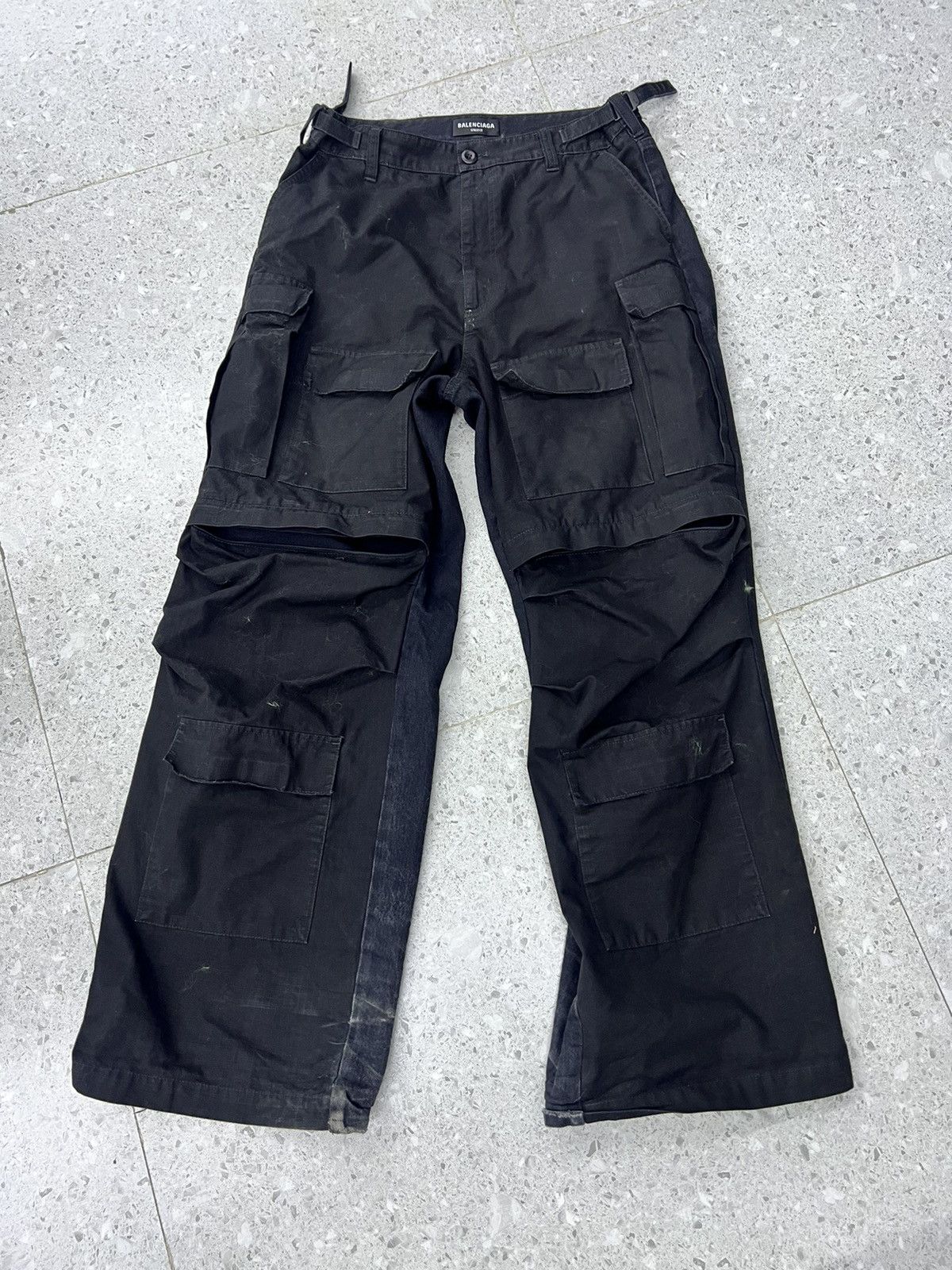 Balenciaga Cotton twill cargo pants