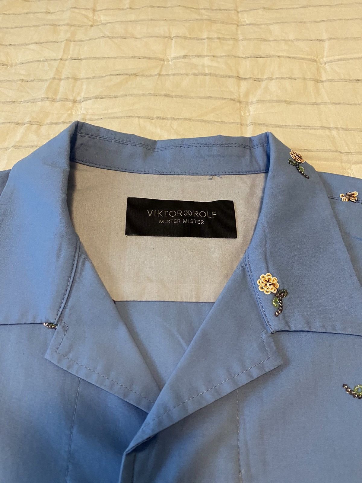 Viktor & Rolf Viktor & Rolf Mister Mister Sequin S/S Shirt XL Size US XL / EU 56 / 4 - 6 Thumbnail