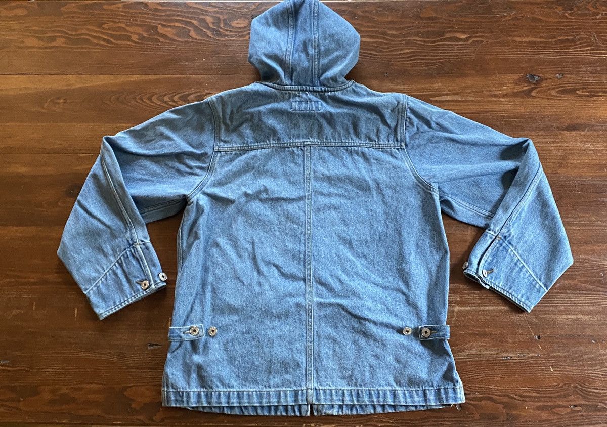 Vintage Vintage 90’s LA Blues Full Zip Hoodie Denim Jean Jacket Size US S / EU 44-46 / 1 - 17 Thumbnail