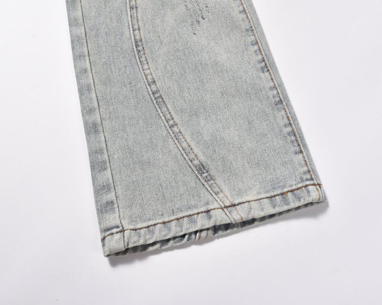 Japanese Brand × Jean High street wide-leg blue washed scimitar cargo jeans y2k Size US 32 / EU 48 - 6 Thumbnail