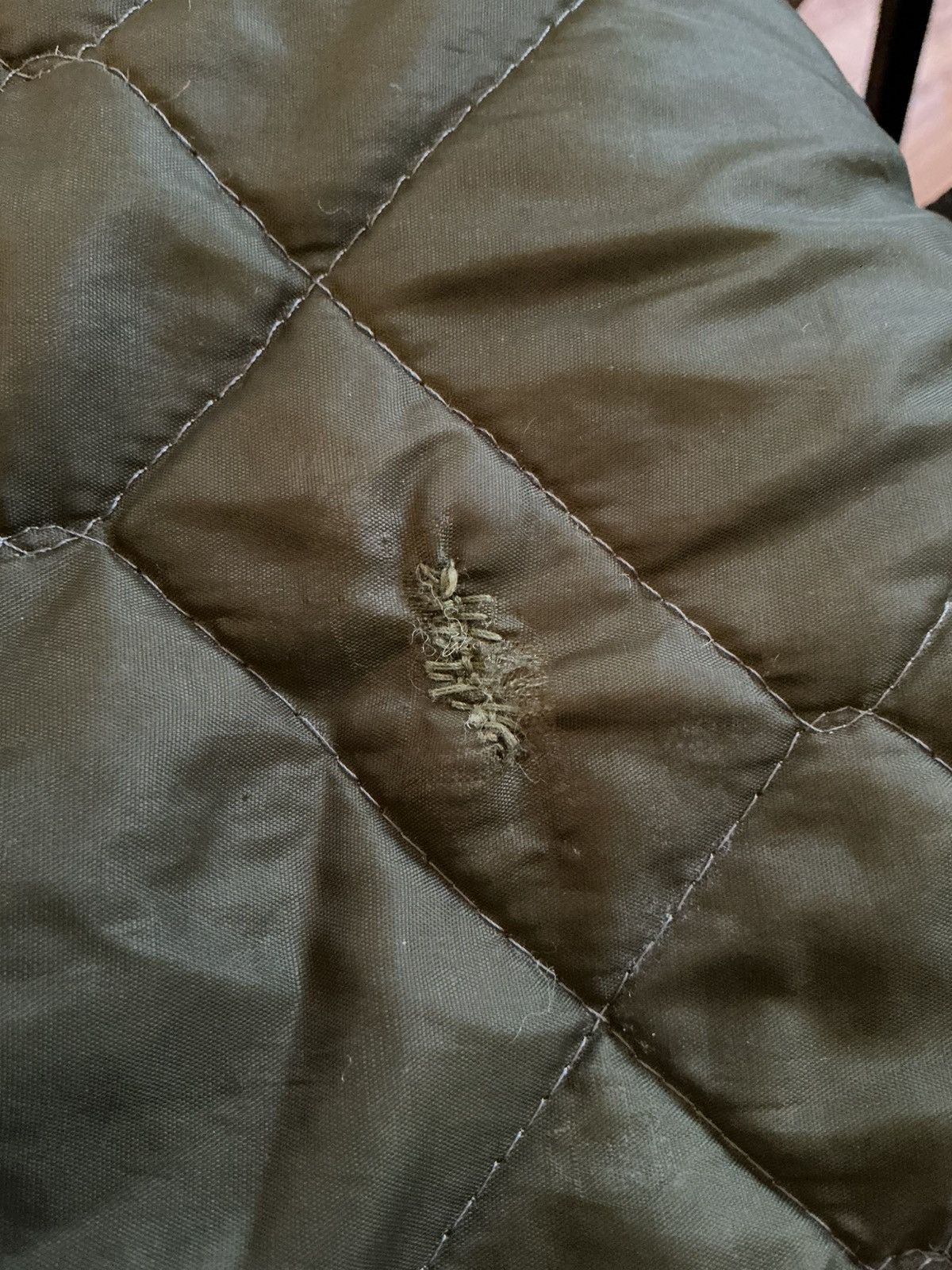 Vintage Vintage Military Army Olive Green Quilted Field Jogger Pants Size US 28 / EU 44 - 9 Thumbnail