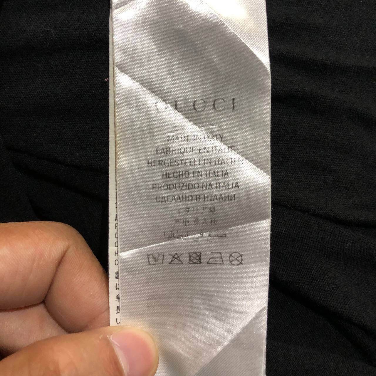 Gucci Gucci Logo tee Size US L / EU 52-54 / 3 - 6 Thumbnail