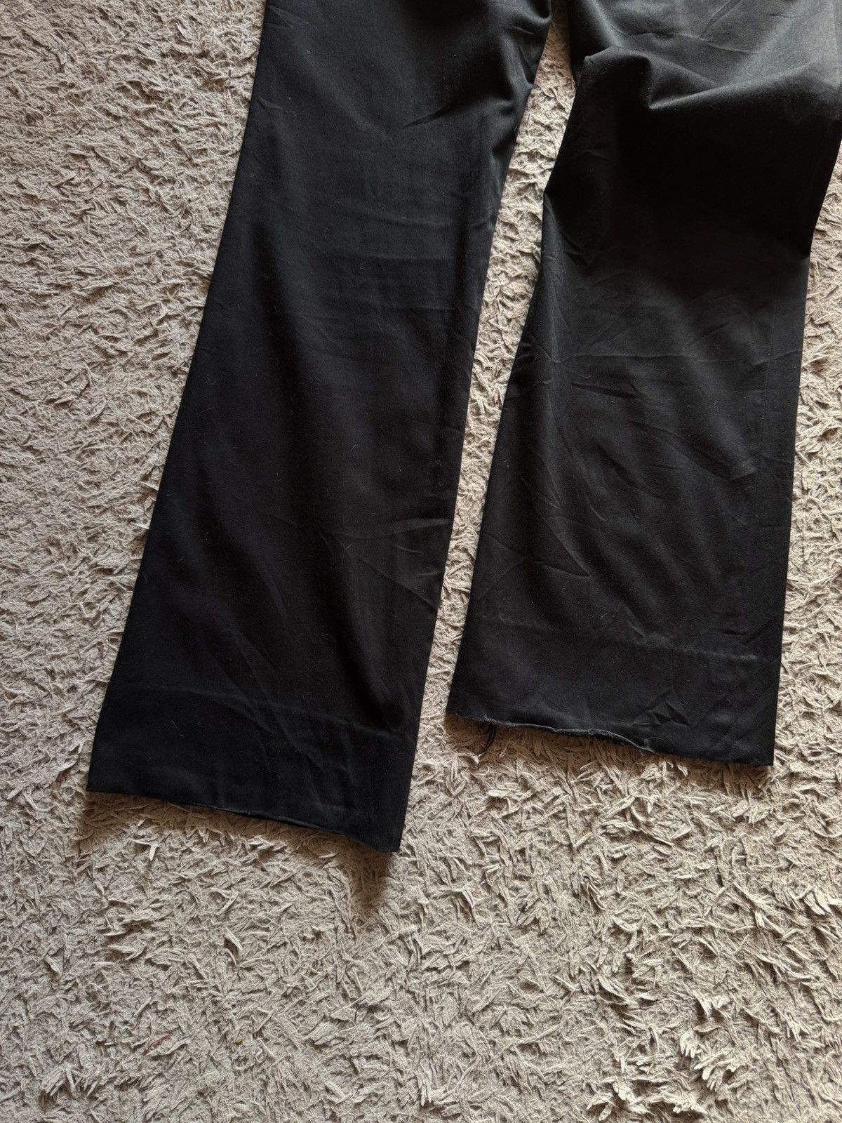 5351 POUR LES HOMMES 5351 Pour Les Hommes Flared Tassel Black Trousers Size US 30 / EU 46 - 11 Thumbnail