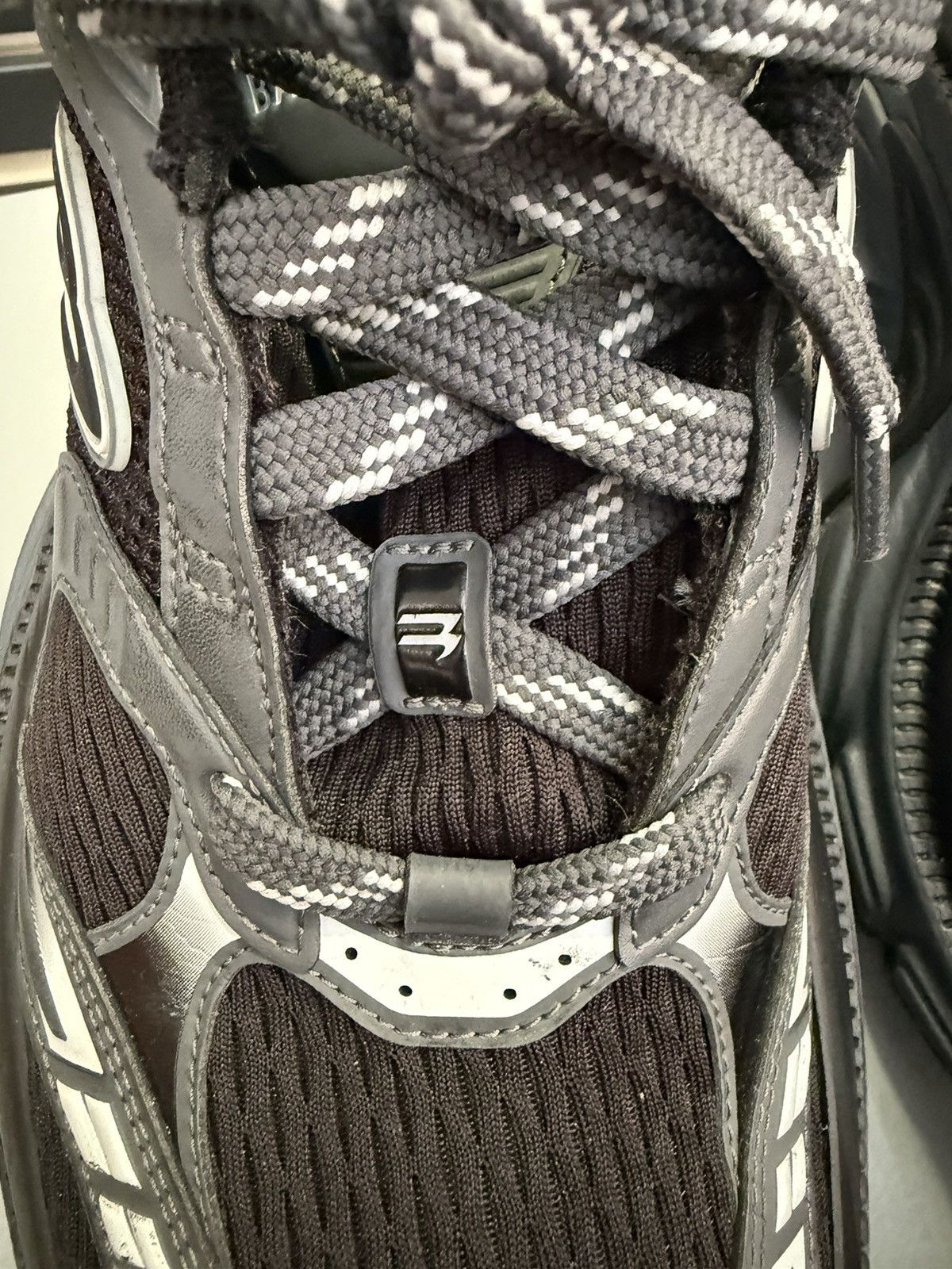 Balenciaga SS25 Black/Grey 6xl Size US 9 / EU 42 - 10 Thumbnail