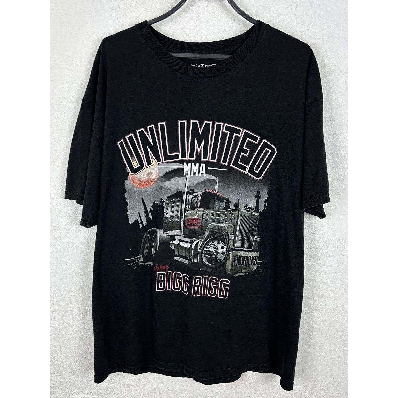 Ecko Unltd. 00s Vintage Ecko Unltd Johnny Bigg Rigg Hendricks MMA Tee Size US XL / EU 56 / 4 - 1 Thumbnail