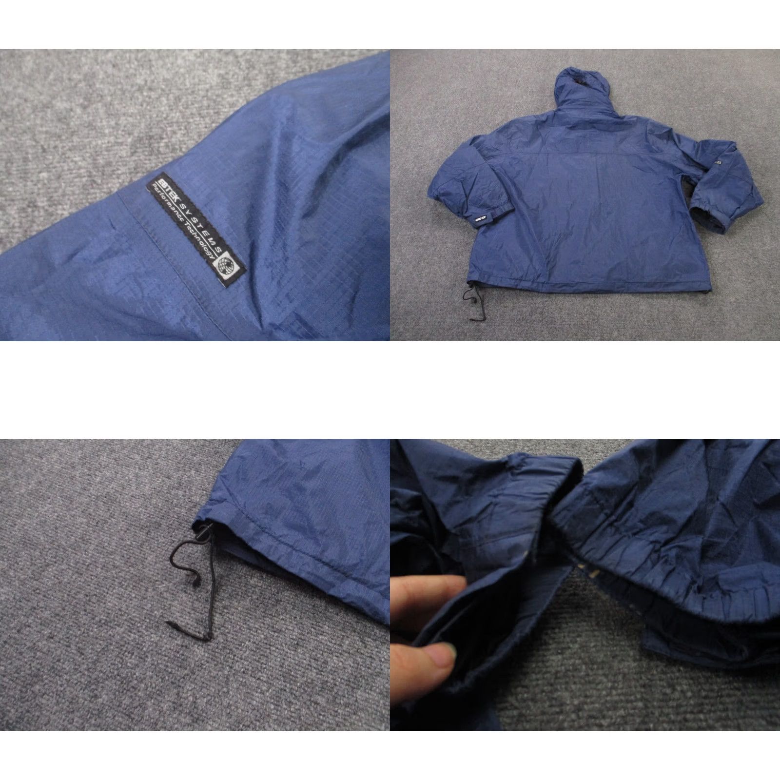 Eddie Bauer Eddie Bauer Jacket Men L Blue Ebtek Hiking Rain Coat Outdoor Windbreaker Zip Full Zip Hooded Water Resistant Lightweight Pockets Size US L / EU 52-54 / 3 - 8 Thumbnail