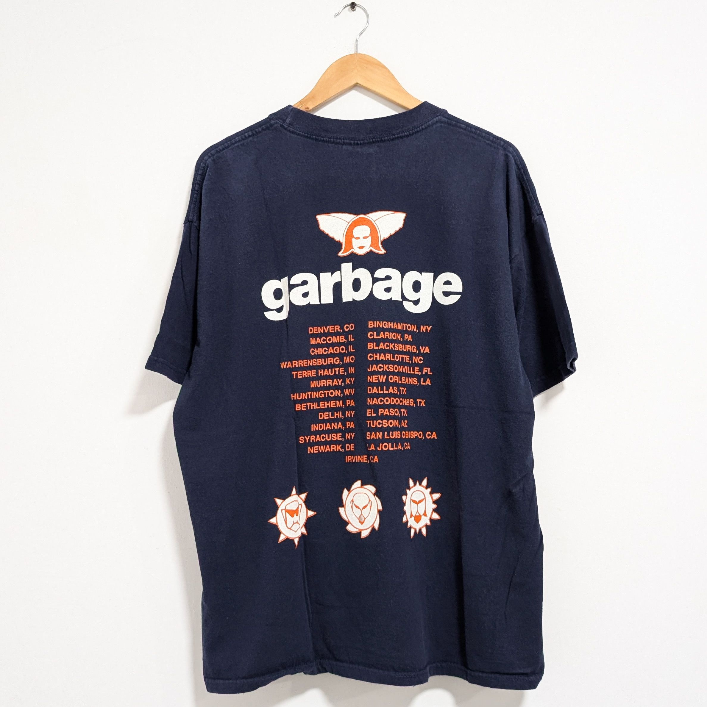 Vintage Vintage Garbage Band Tee Size US XL / EU 56 / 4 - 4 Thumbnail