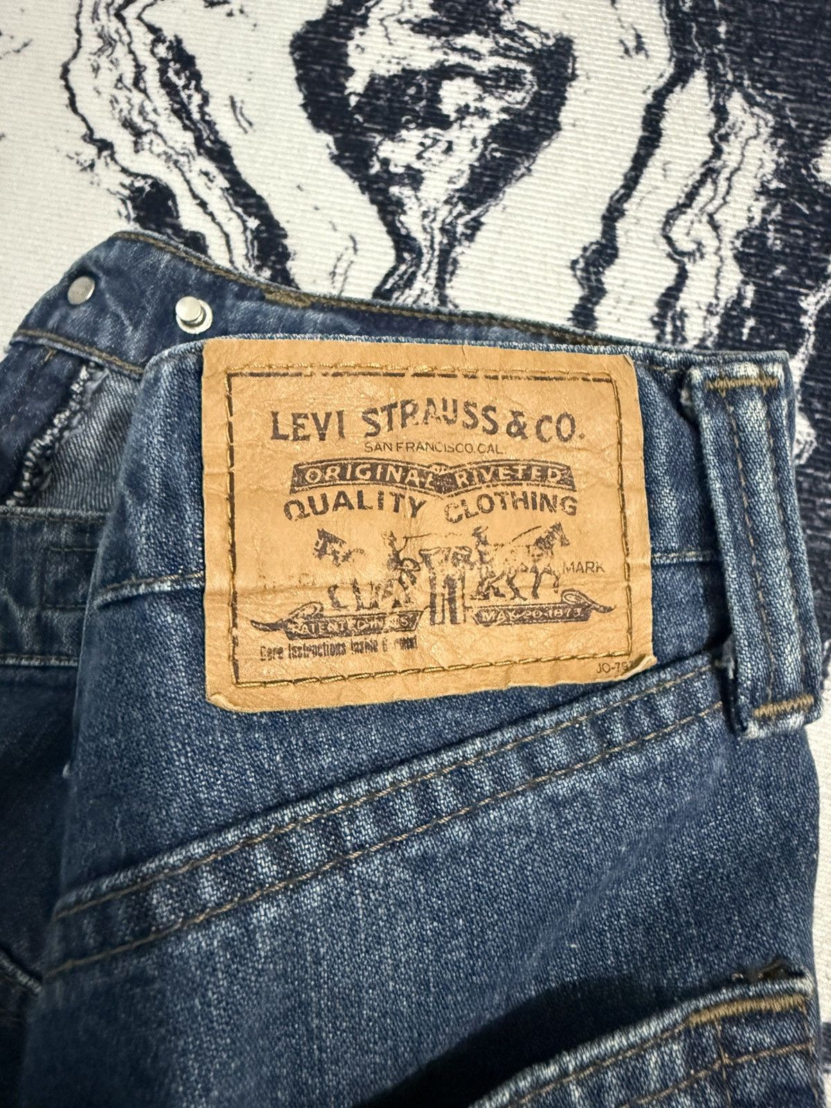 Levi's Vintage Clothing Vintage levis 517 loose fit j22 button jeans Size US 31 - 12 Thumbnail