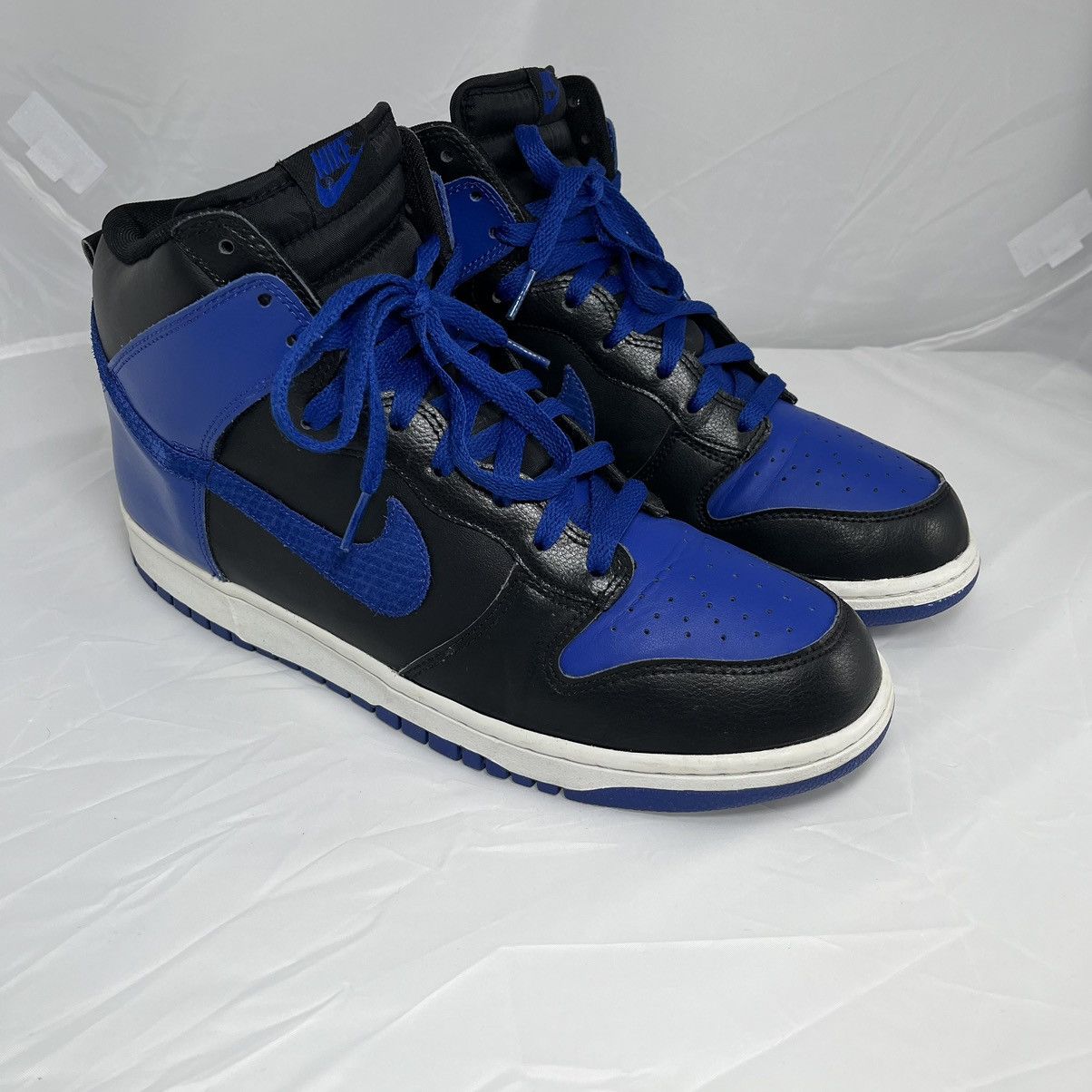 Nike Size 12.5 2012 Nike Dunk High Royal J pack Jordan Size US 12.5 / EU 45-46 - 2 Thumbnail