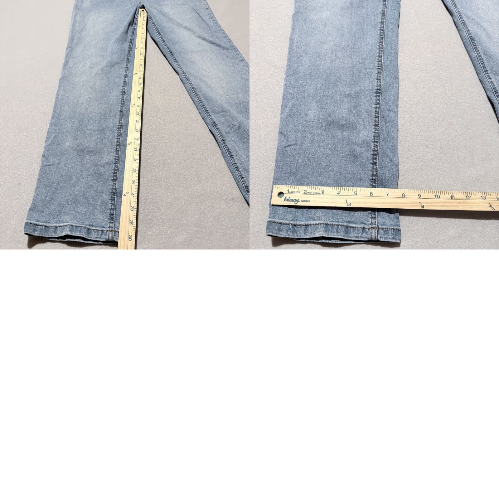 Anne Klein Anne Klein Jeans Women's Blue Denim Light Wash High-Rise 16 Jeans Size 38" / US 16 / IT 52 - 10 Thumbnail