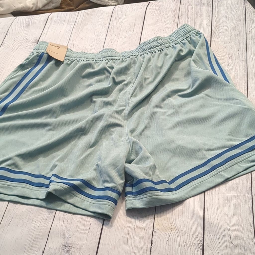 Nike Nike Womens Dri-Fit Swoosh Fly Crossover Basketball Shorts Size 35" - 11 Thumbnail