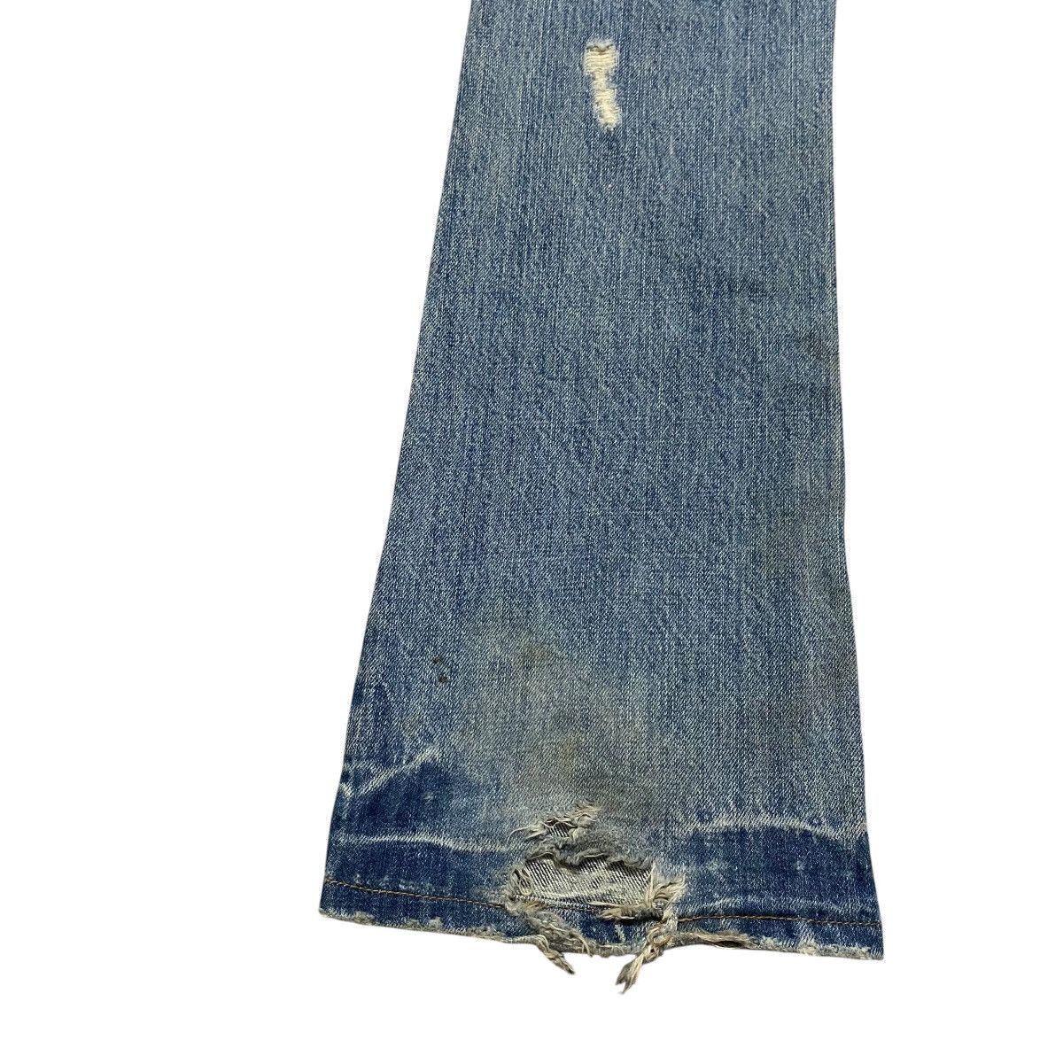 Le Grande Bleu (L.G.B.) Midas Machiavel Hole Distressed Denim Flare Jeans Size US 29 - 16 Thumbnail