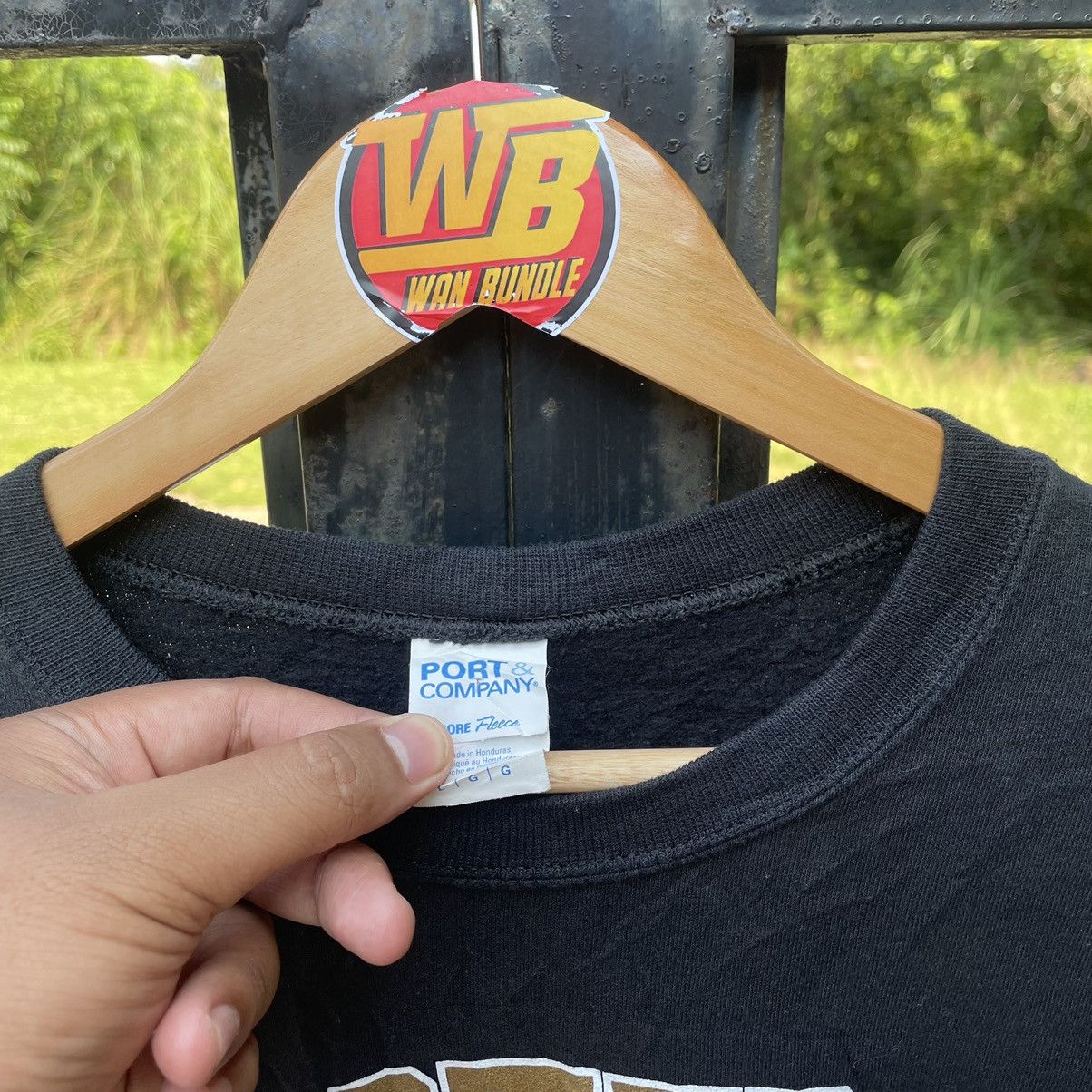 Vintage 🔥Vintage Western Michigan Big Logo Spellout Sweatshirts Size US M / EU 48-50 / 2 - 6 Thumbnail
