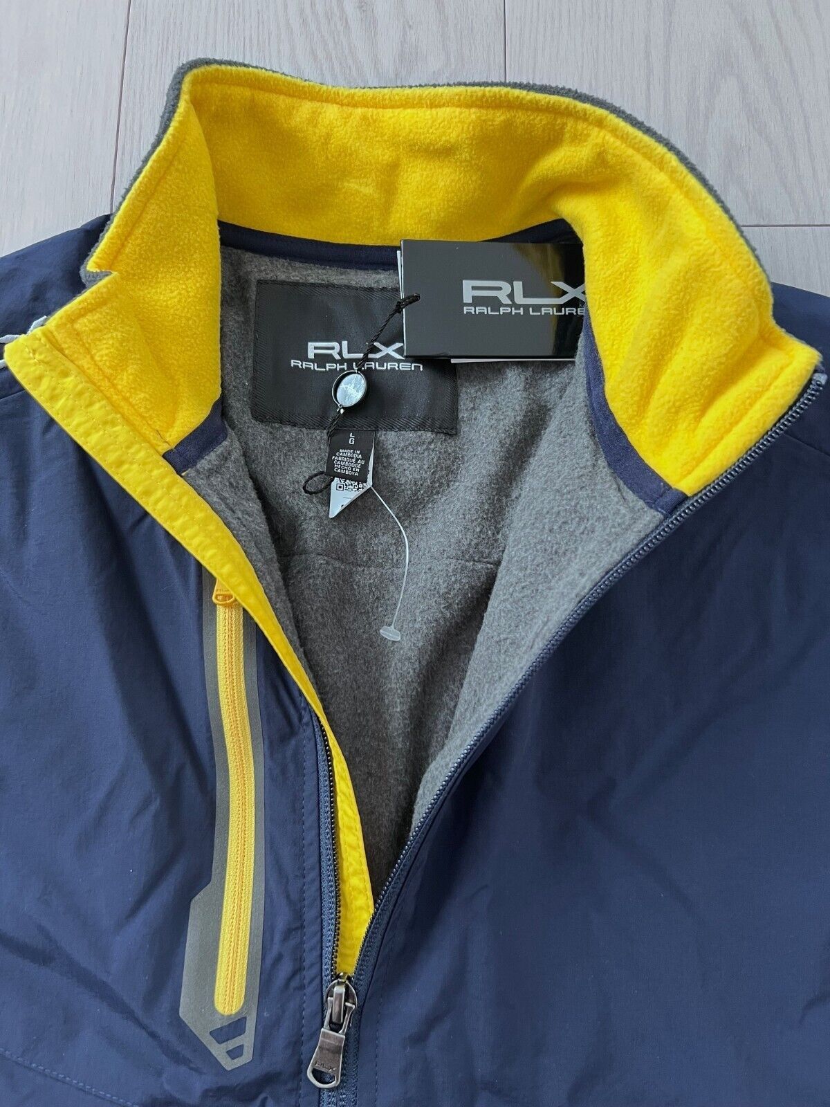 Polo Ralph Lauren RLX Golf by Ralph Lauren 1/2 Zip Fleece Sweatshirt ( L ) Size US L / EU 52-54 / 3 - 3 Thumbnail