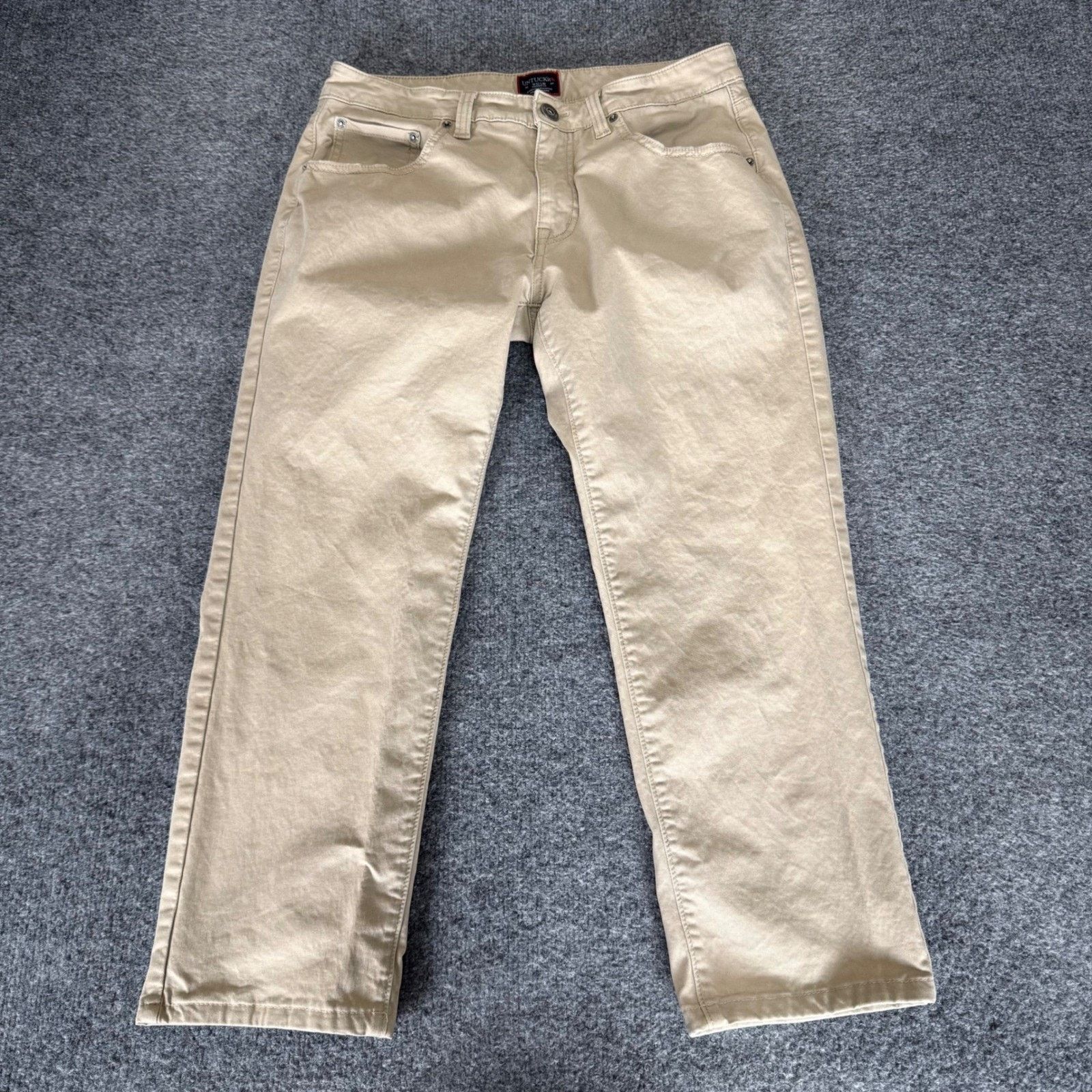 UNTUCKit UNTUCKit Mens Straight Fit Chino Pant 32x30 (32x25) Everyday Size US 32 / EU 48 - 1 Thumbnail