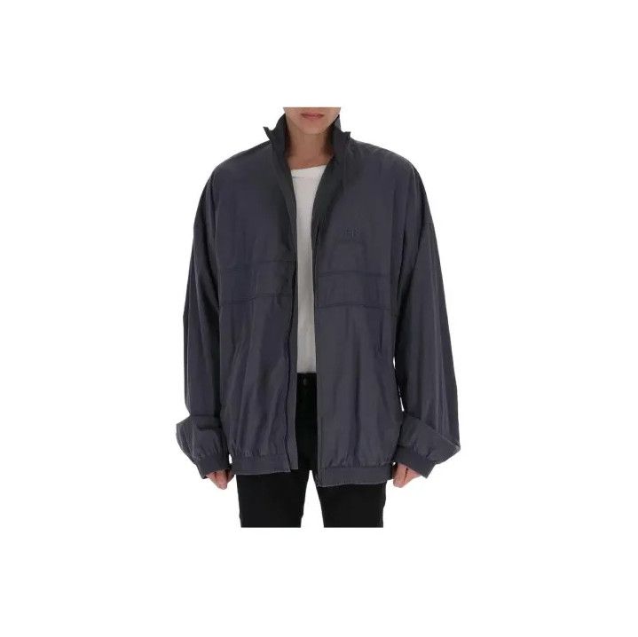 Balenciaga Balenciaga Oversized Logo Zip Jacket Size US XS / EU 42 / 0 - 1 Thumbnail