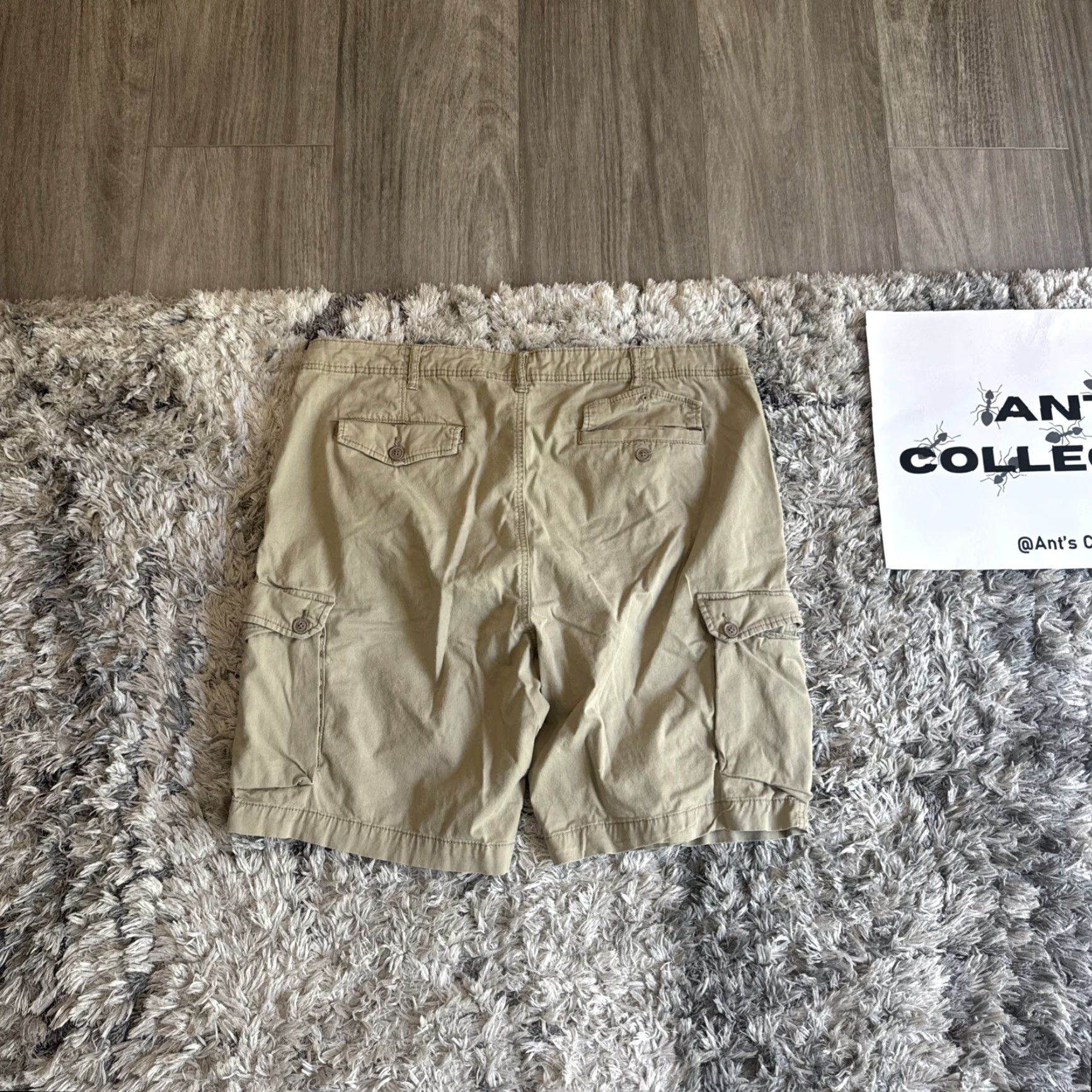 Vintage VINTAGE Falls Creek Cargo Shorts Men’s Size 40 Beige Khaki Stretch Multi Pocket 00’s Fall Mens Size US 40 / EU 56 - 6 Thumbnail