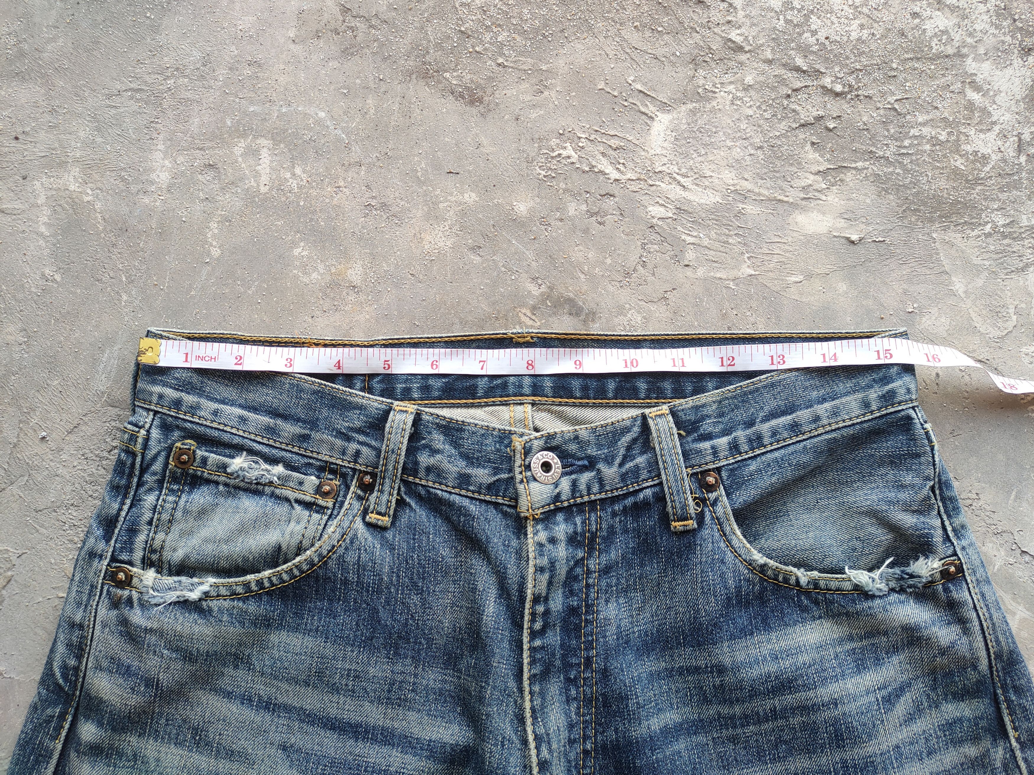 Jean × Levi's Vintage Clothing W31 VINTAGE LEVI'S 503 FADED DISTRESSED JEANS PANTS Size US 31 - 6 Thumbnail