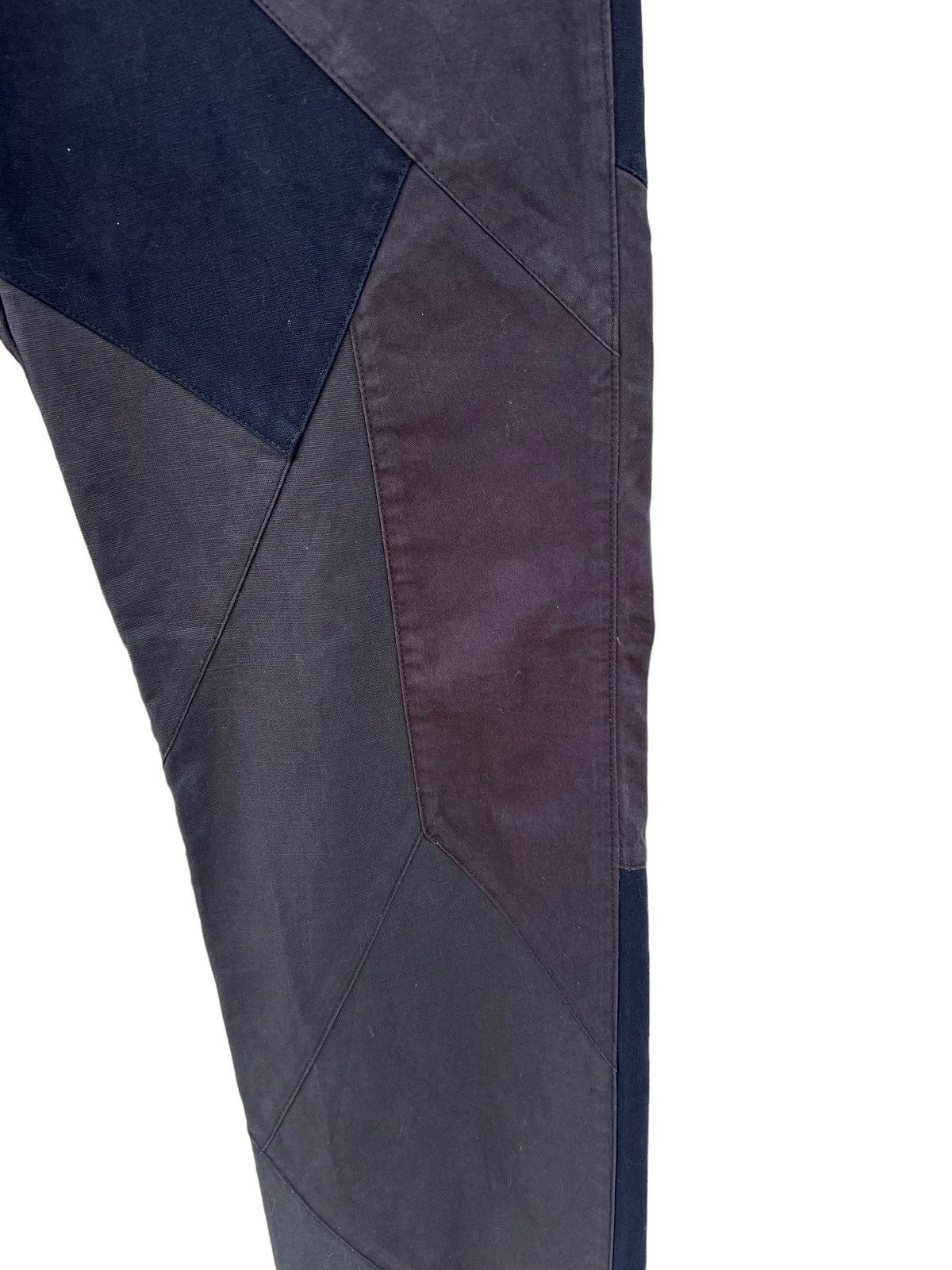 The Viridi-anne VIRUS Japan Multiple Patchwork Waxed Chinos Trouser Pant Size US 30 / EU 46 - 12 Thumbnail