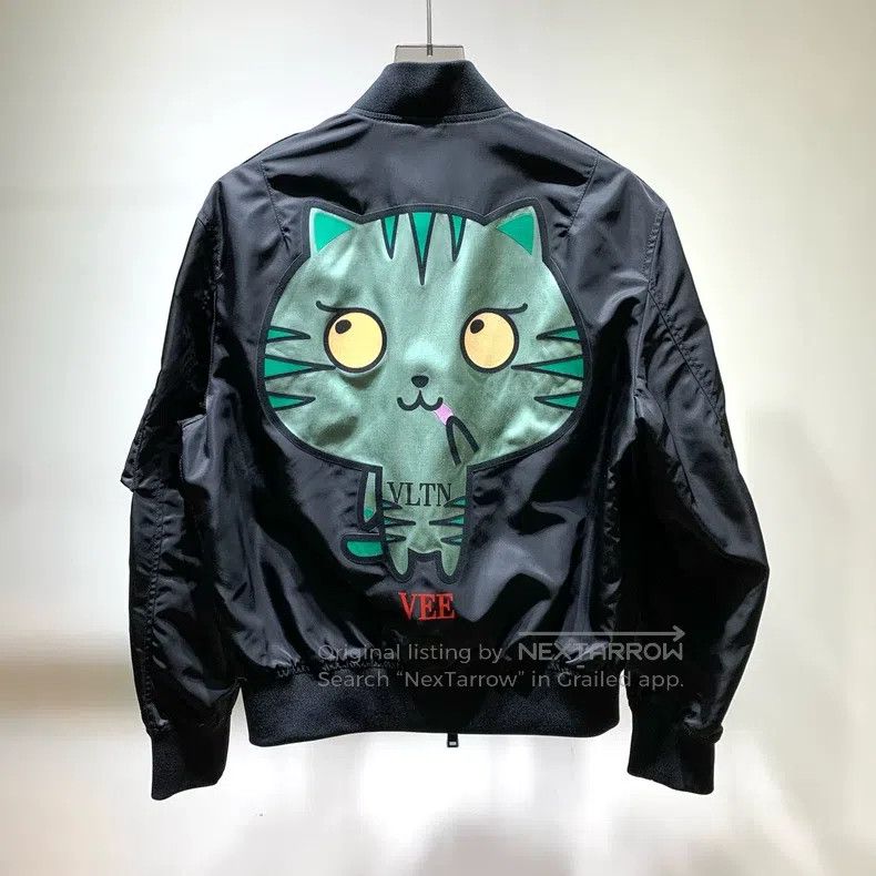 Valentino Valentino Cat patch jacket coat Size US S / EU 44-46 / 1 - 2 Thumbnail