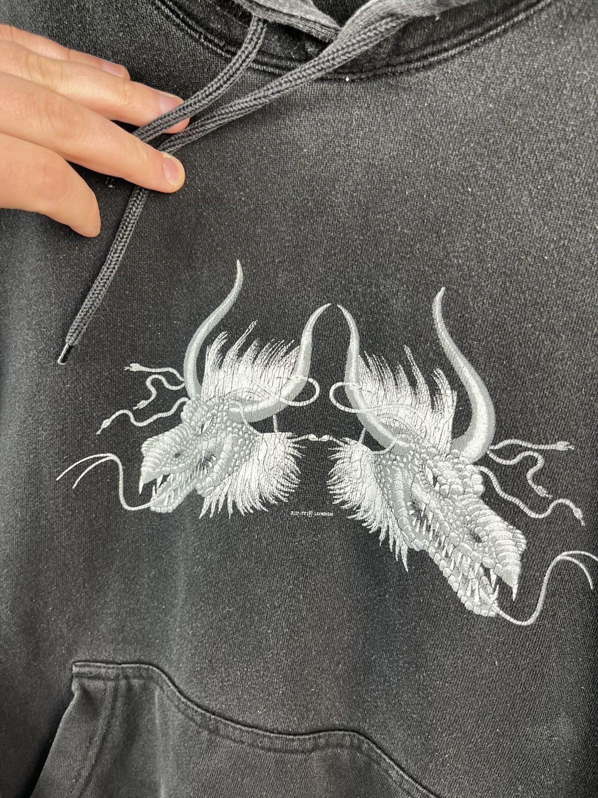 Vintage Vintage dragon hoodie art Size US L / EU 52-54 / 3 - 6 Thumbnail