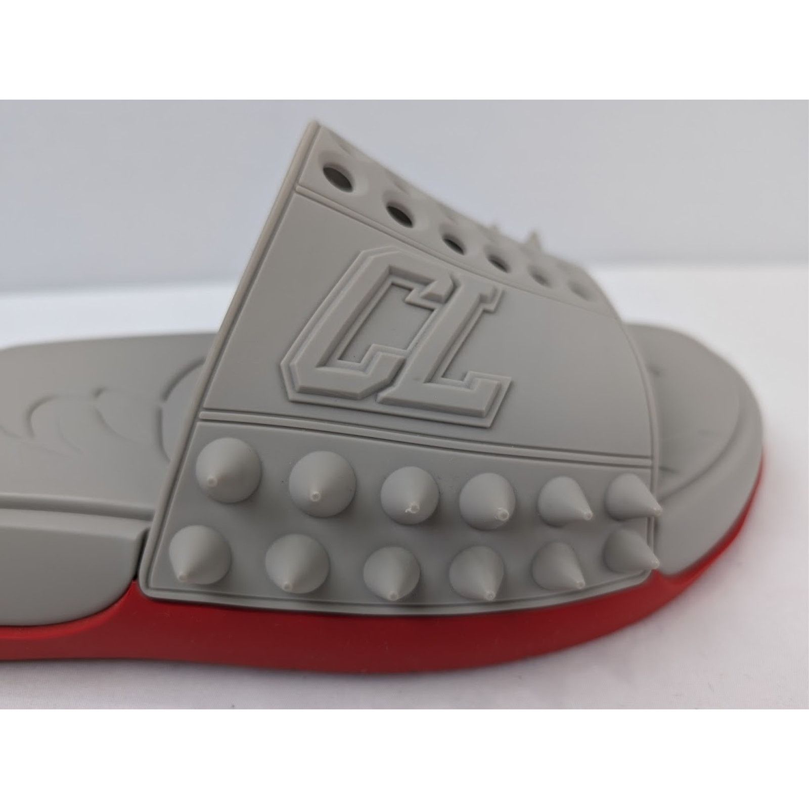 Christian Louboutin o1rshd1 Take It Easy Flat Slippers in Goose Size US 12 / EU 45 - 4 Thumbnail