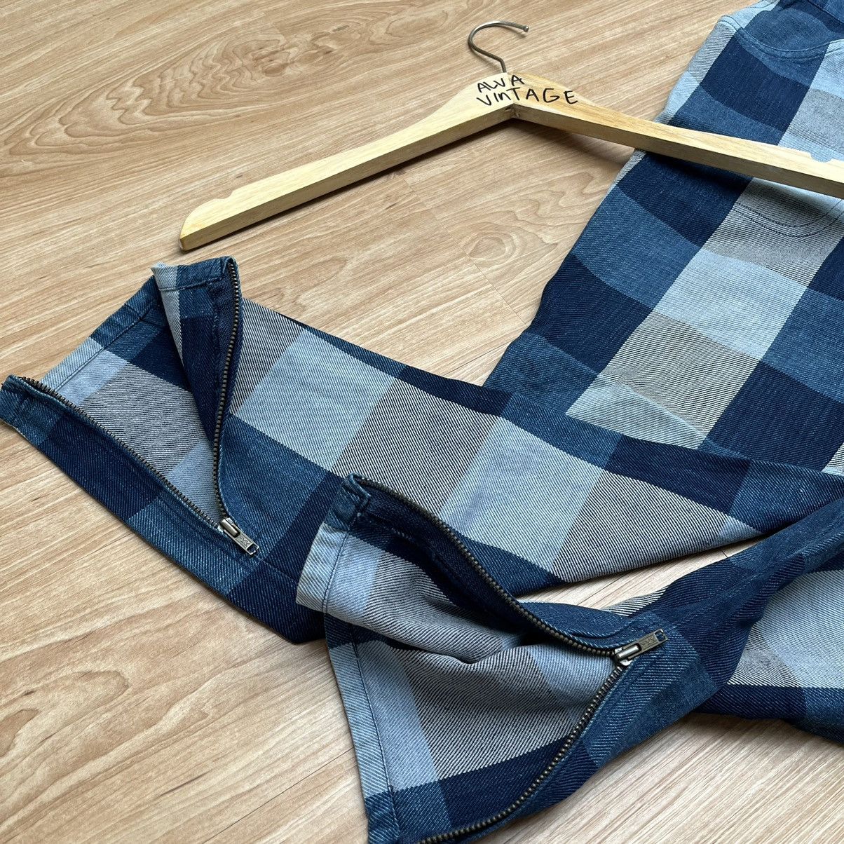 Designer × Issey Miyake × Vintage Vintage 80s Issey Miyake Sport Baloon Tartan Pants Size 24" / US 00 / IT 34 - 9 Thumbnail