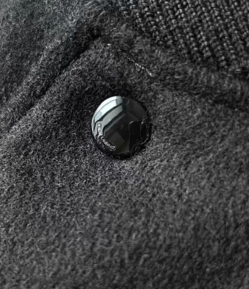 Saint Laurent Paris Saint Laurent Teddy Wool Leather Varsity Jacket- Size US L / EU 52-54 / 3 - 3 Thumbnail
